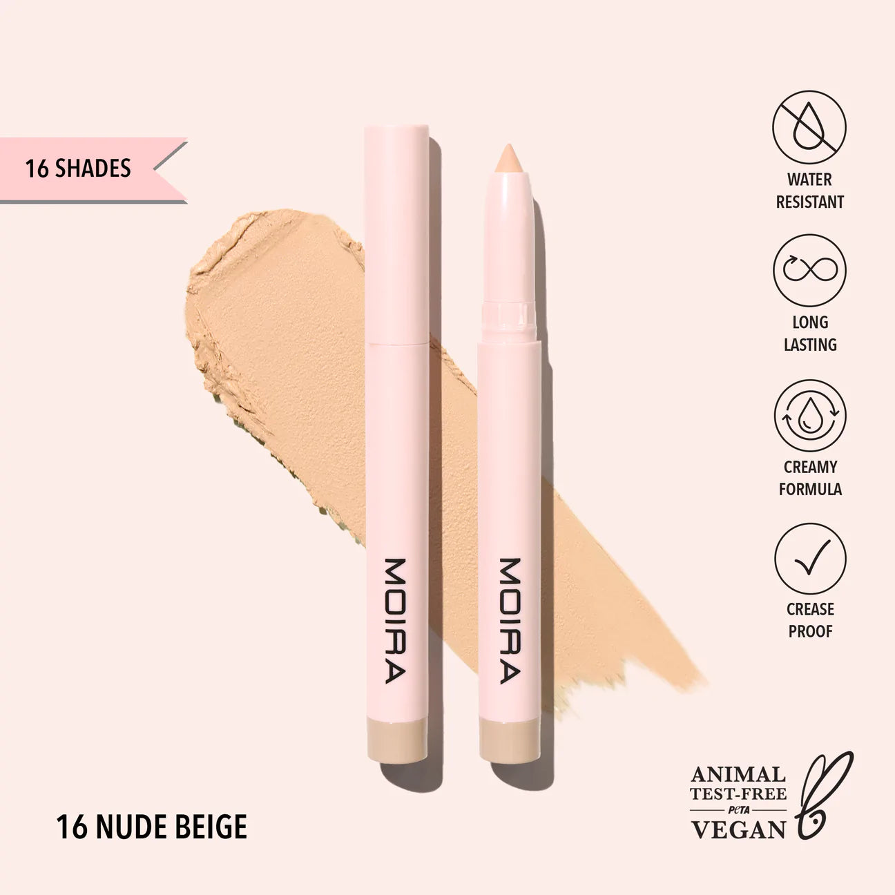 98 At Glance Stick Shadow - 016 Nude Beige