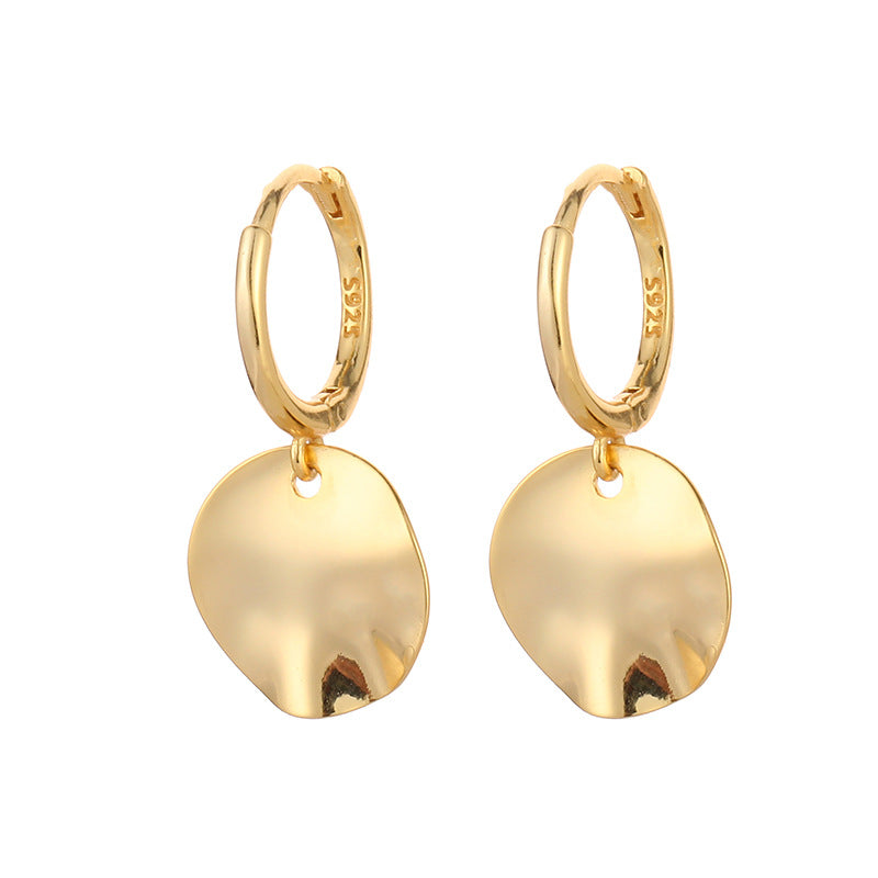 Mini Hoops with Coin detail 7077