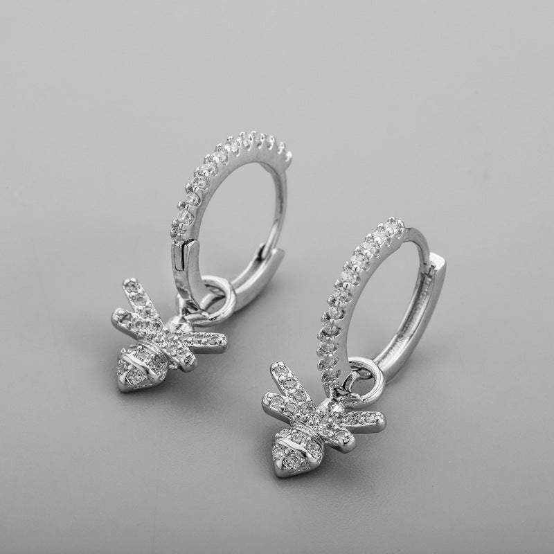 Small bumblebee hoops 7087