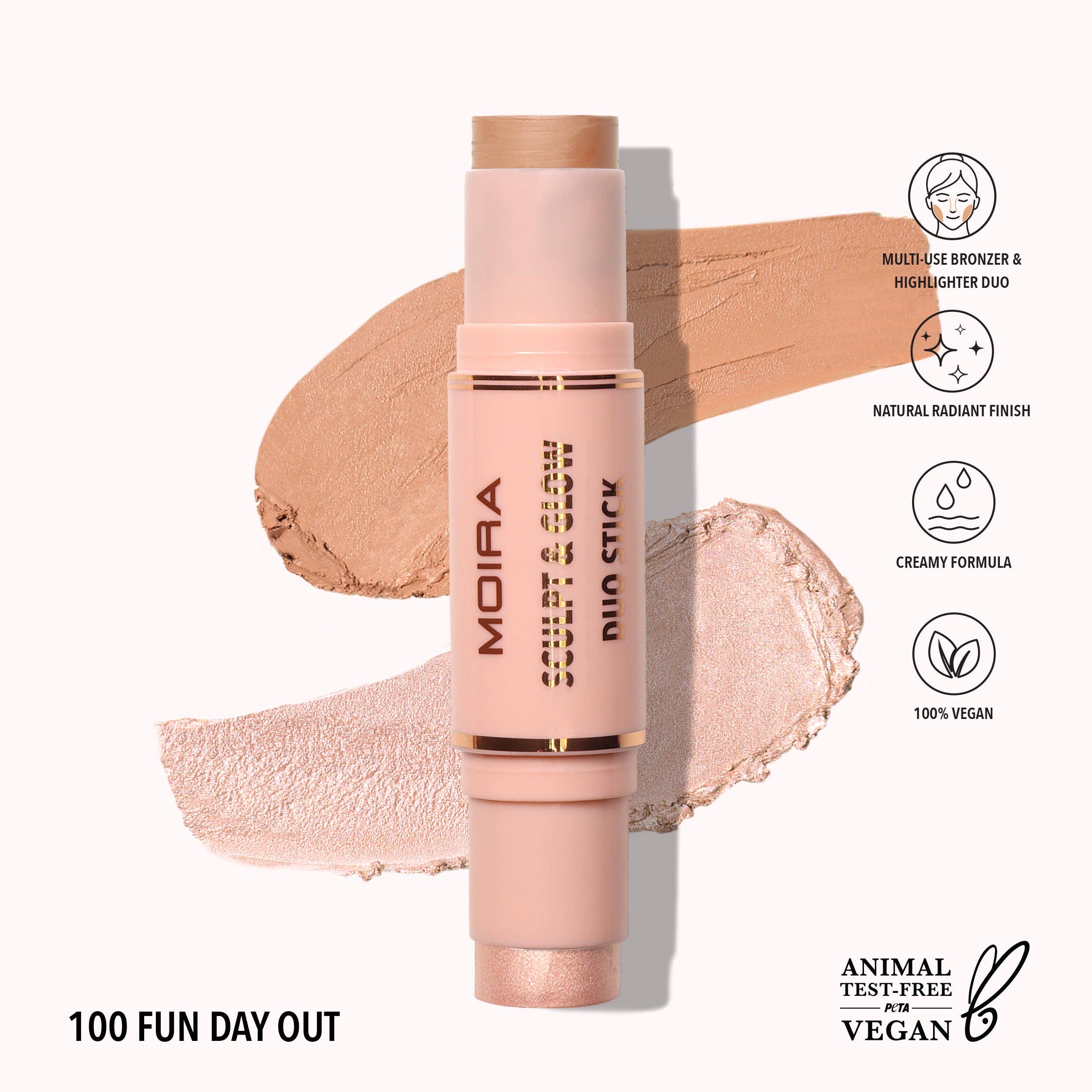Sculpt & Glow Duo Stick (100, Fun Day Out) B107