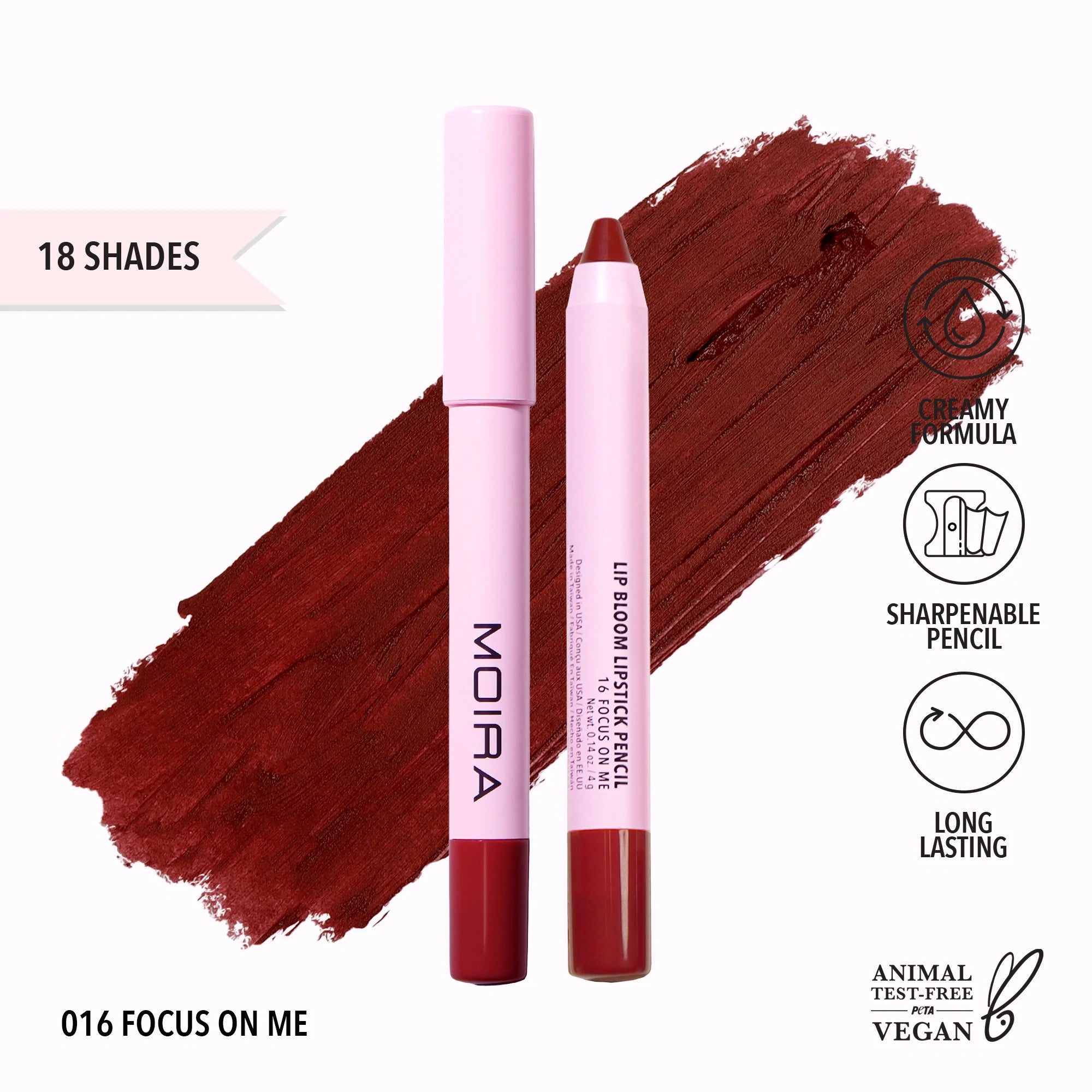 L154 Lip Bloom Lipstick Pencil- 016, Focus on Me