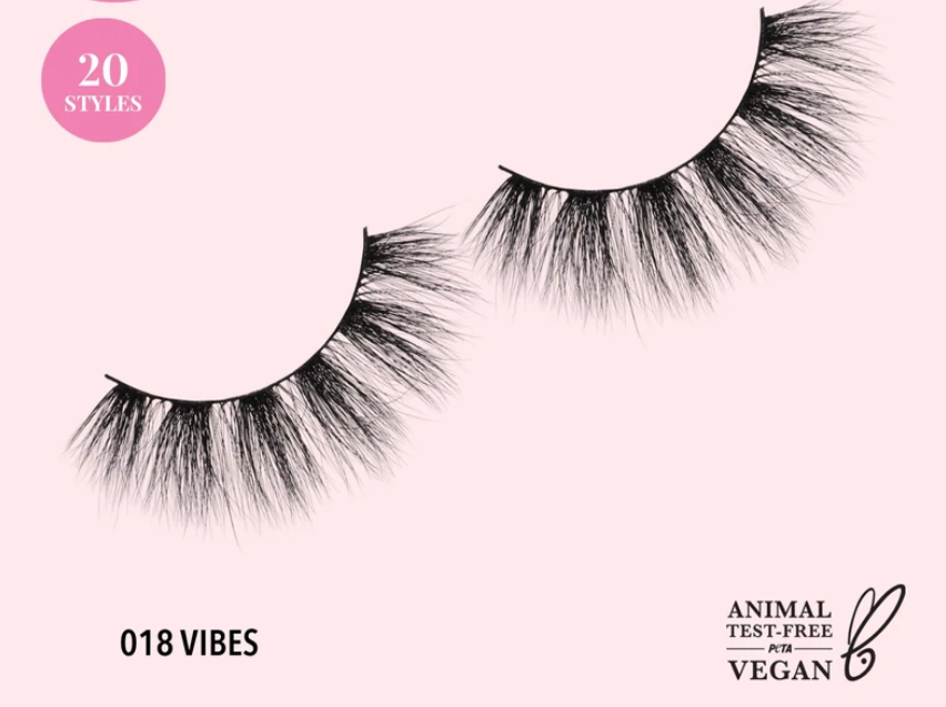 S130 3D Effect Bionic Vegan Faux Mink Lashes- Vibes