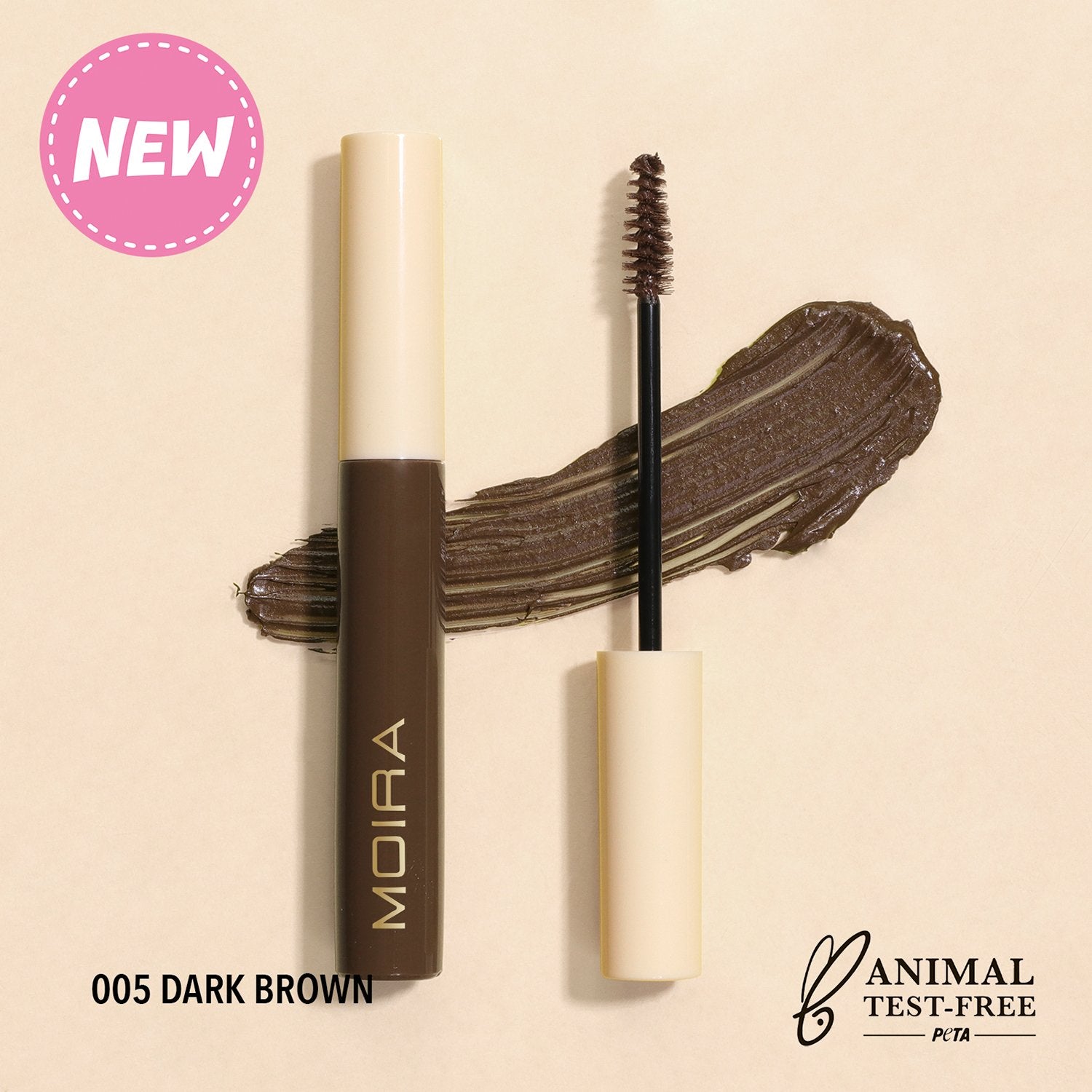 Brow Defying Mascara- Medium Brown 04 -S349