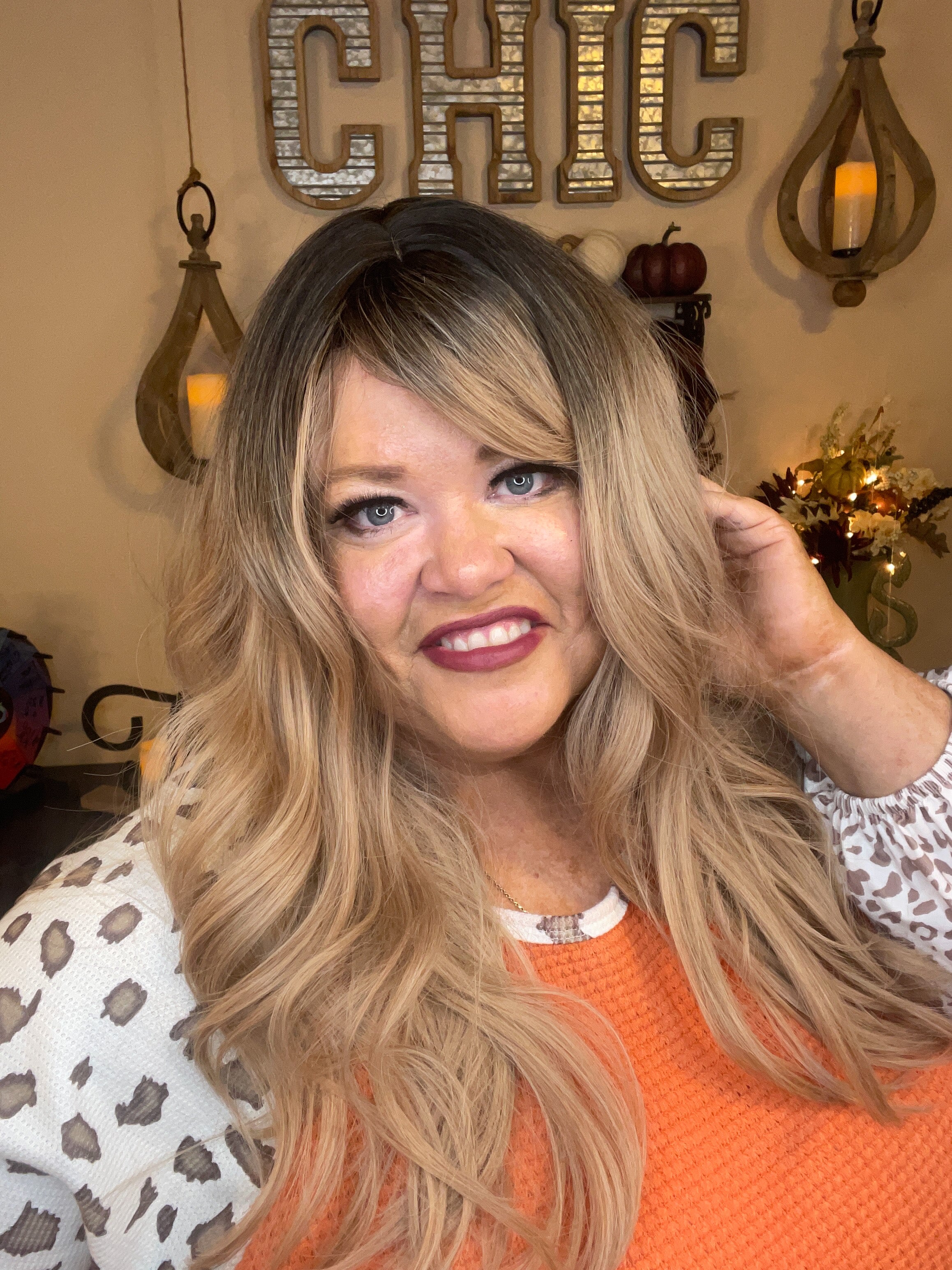 Ava Rooted Champagne Simply Chic HS Wig W5605