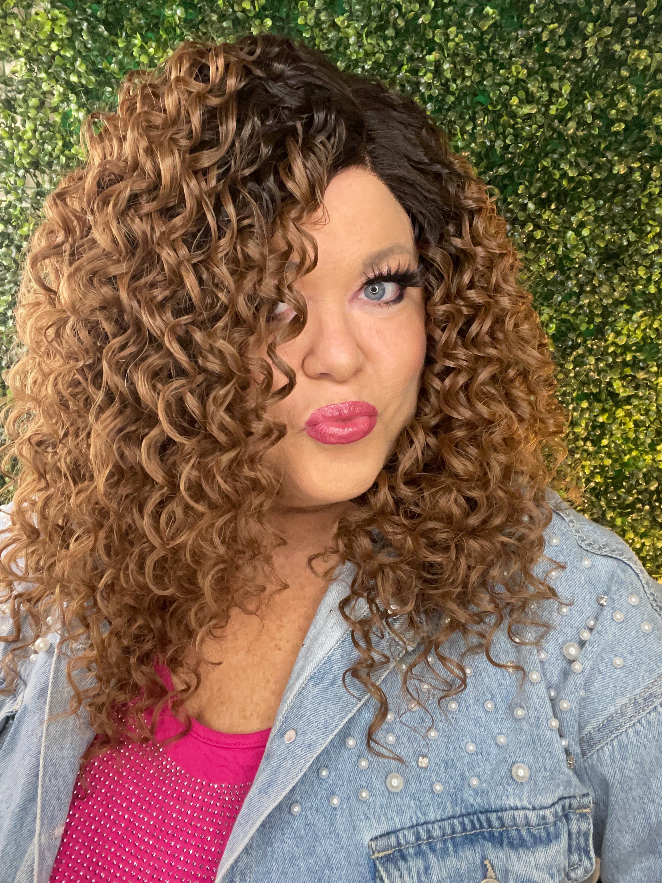 Gretchen Dark Auburn Simply Chic HS Wig W5754