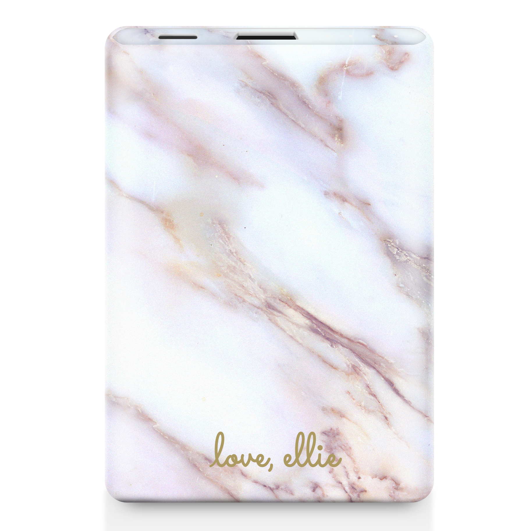 K119 Power Bank Charger - Desert Marble