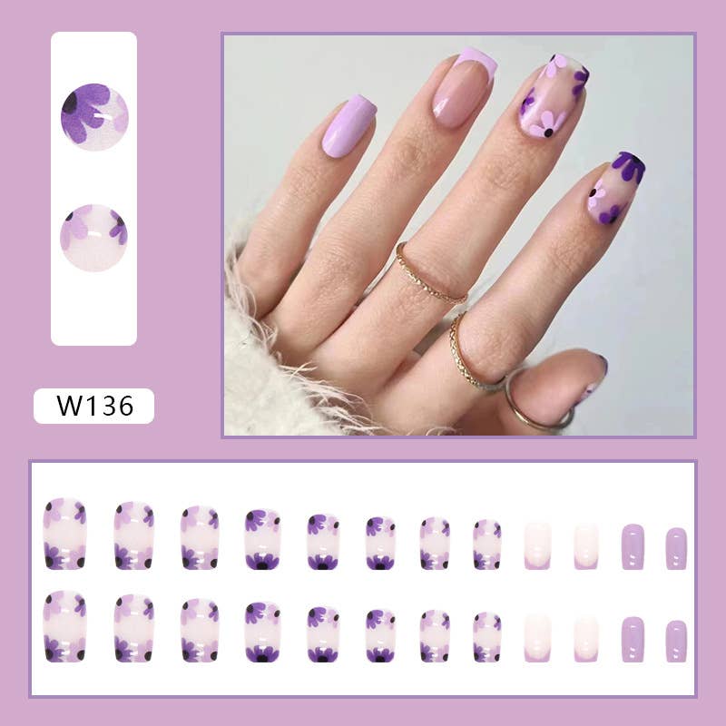 Flower Power -Nails A82