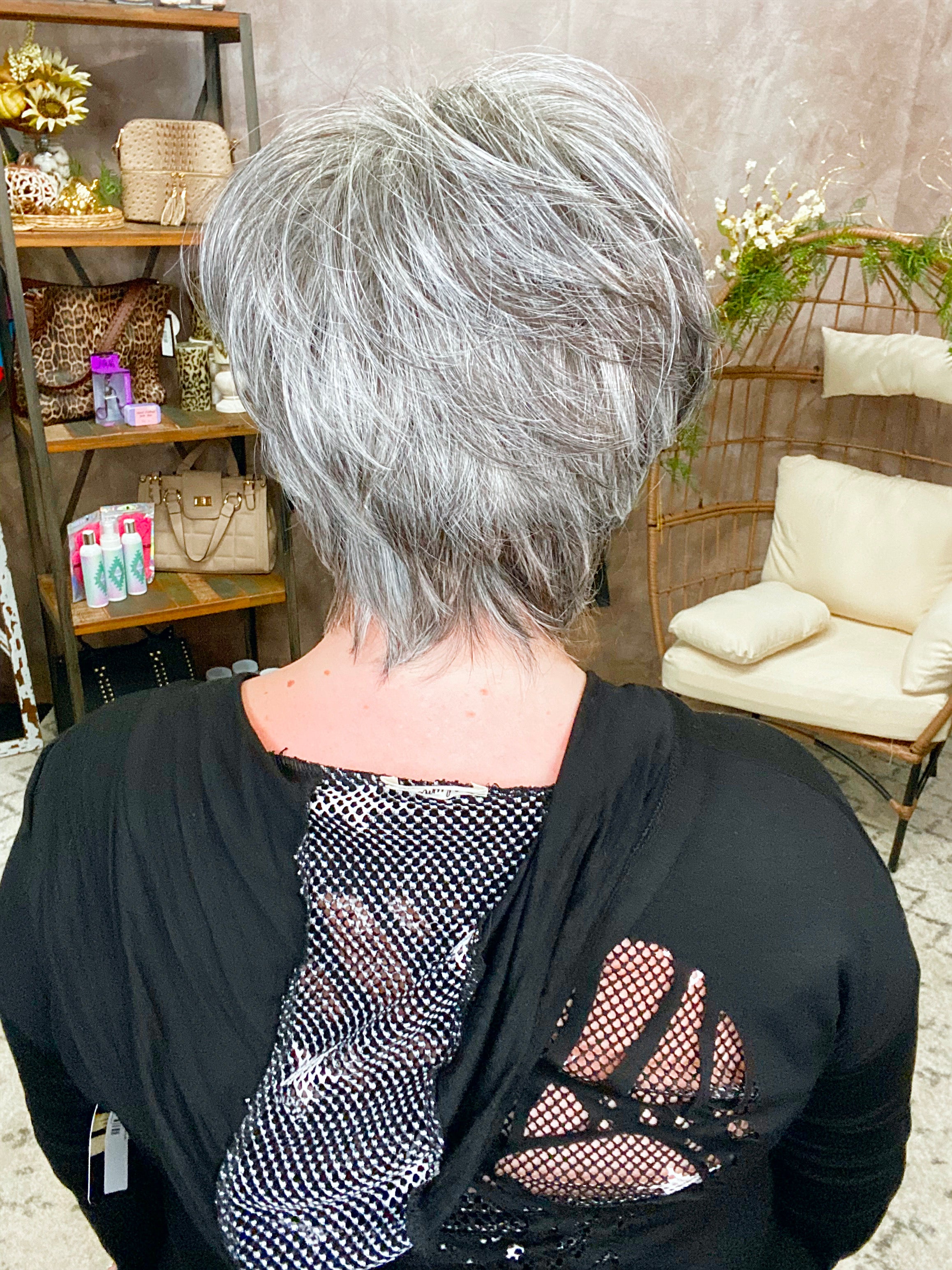 Lena Salt & Pepper HS Luxury Wig FL1 DCT