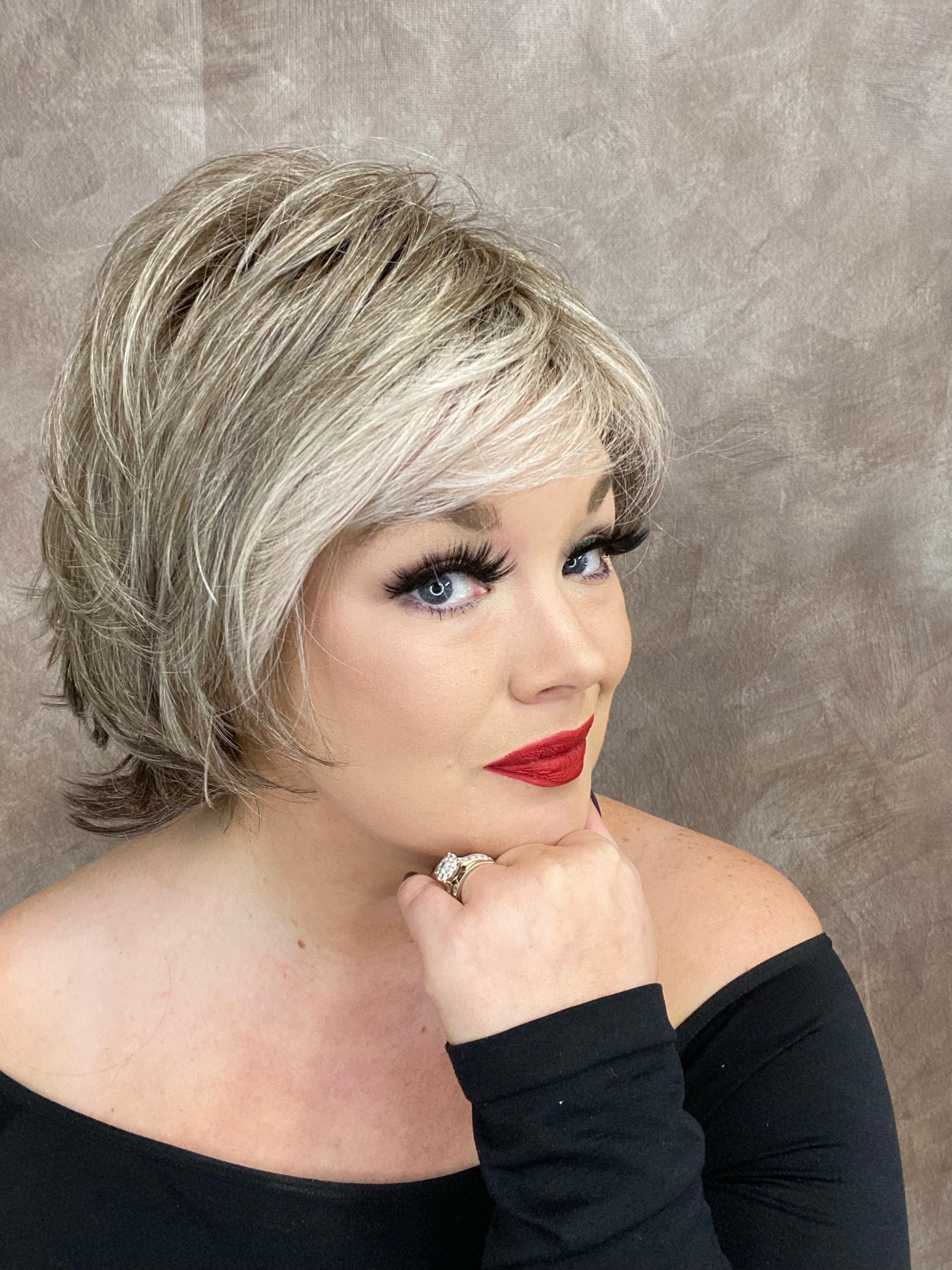 Nia Silver Fox HS Premium Luxury Wig FL1 W4817
