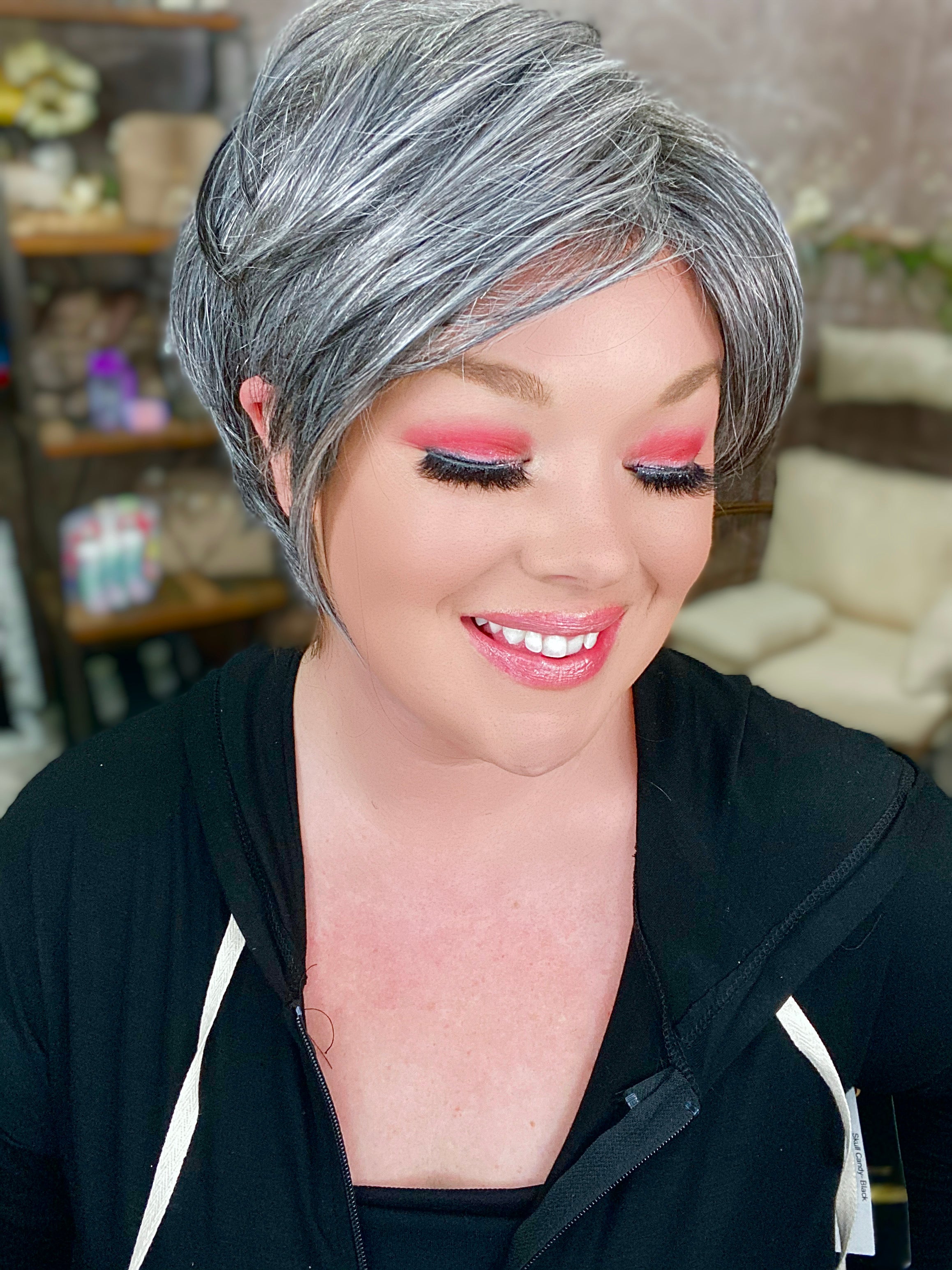 Lena Salt & Pepper HS Luxury Wig FL1 DCT