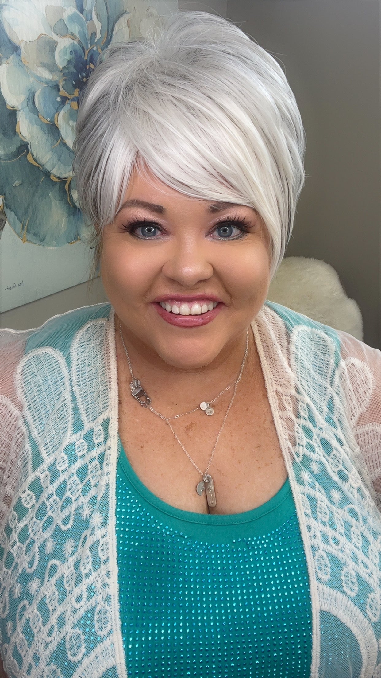 Alice Gradient Grey HS Premium Luxury Wig FL1