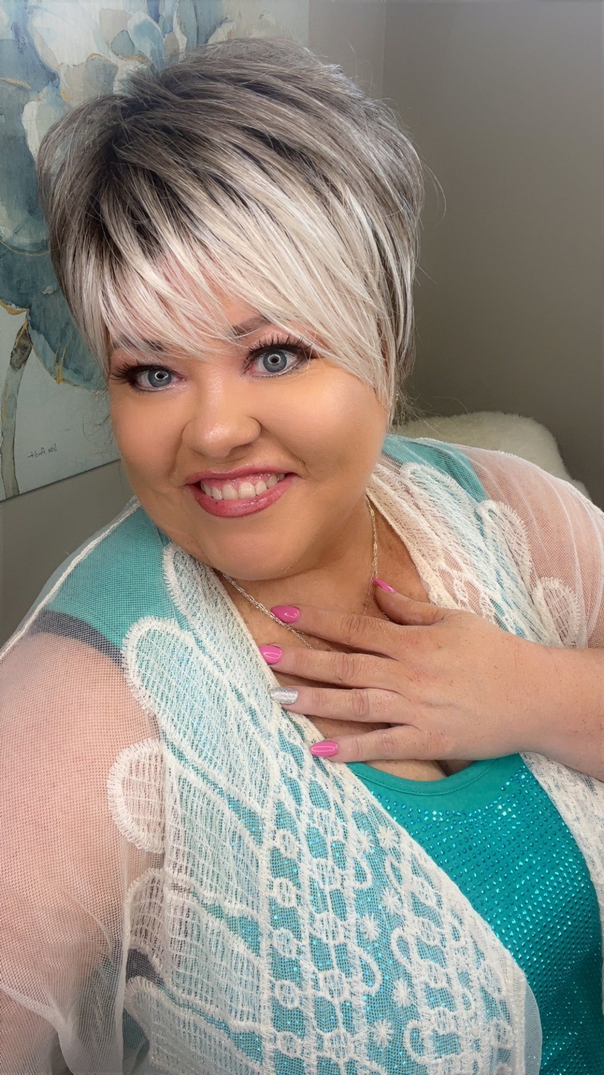 Alice Silver Fox HS Premium Luxury Wig FL1