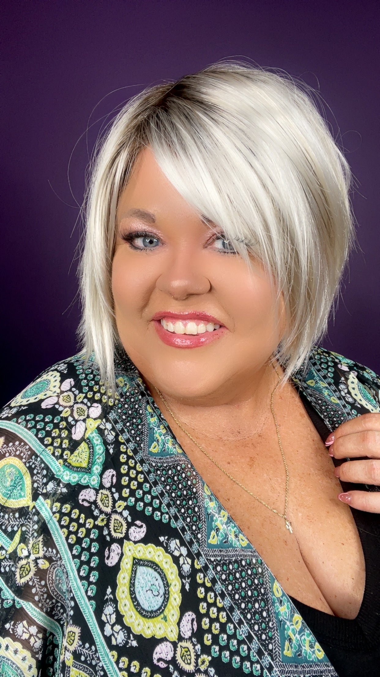 Giselle Vanilla Fizz Blonde NHS Signature Luxury Wig PA1
