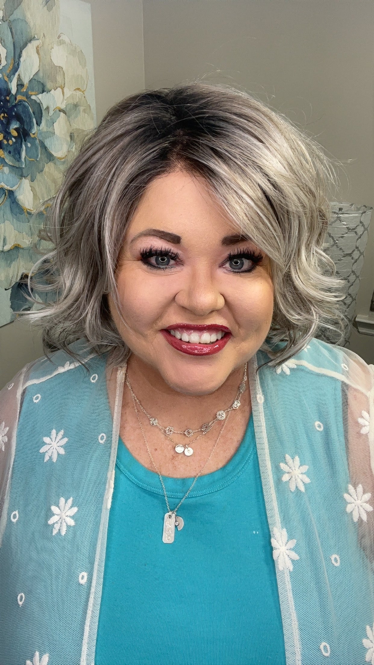 Emberly Smoked Silver Cream HS Signature Luxury Wig PA1