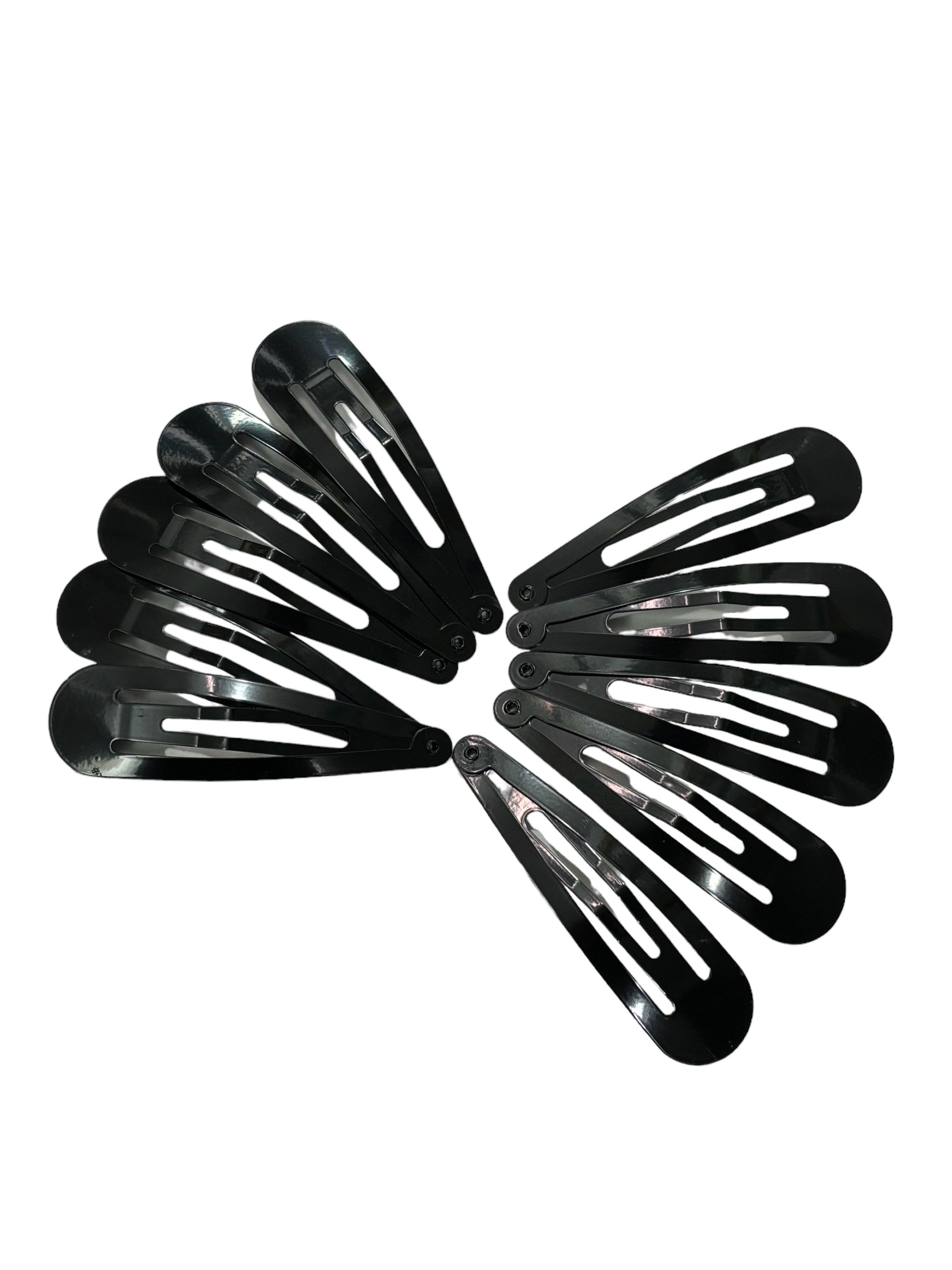 Simply Metal Snap Clips 10pc -A104