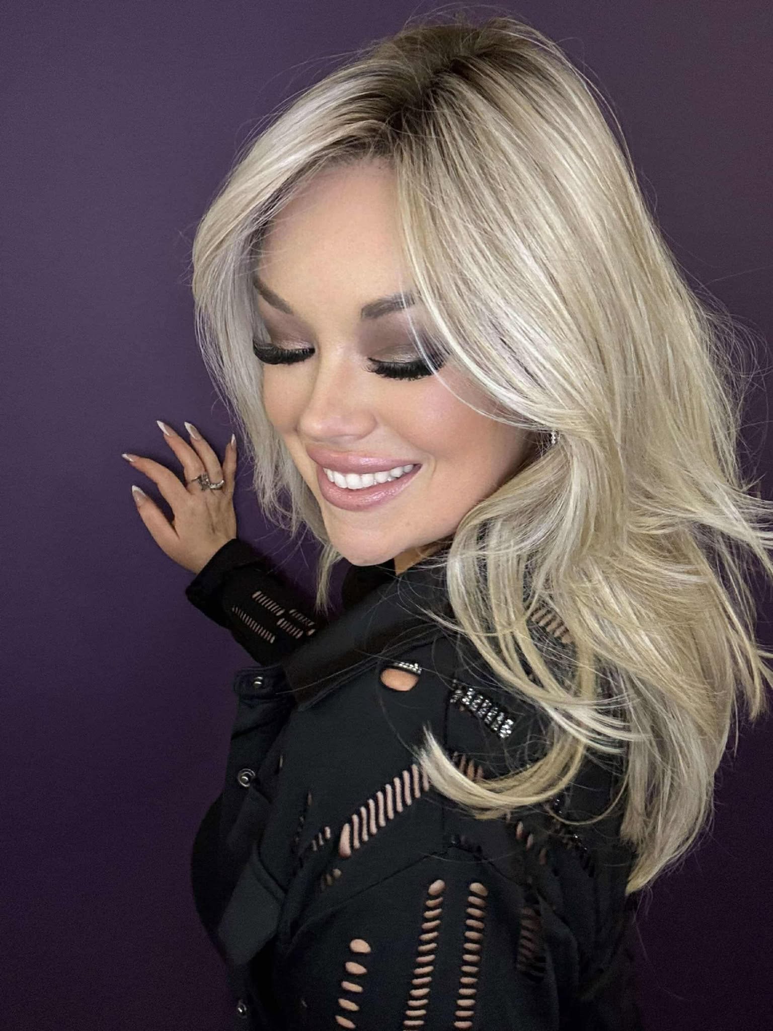 Layla Vanilla Frappe Blonde HS Comfort Luxury Wig CA1 W6874 ETA 8/10