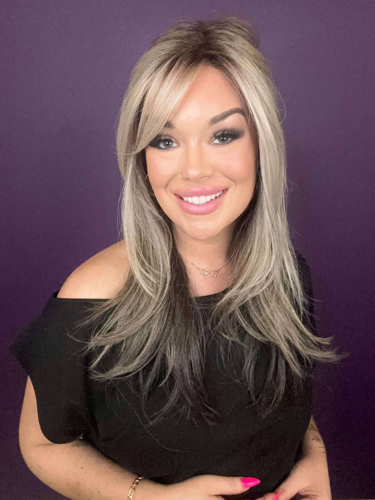 Ashlyn Silver Fox HS Premium Luxury Wig FL1