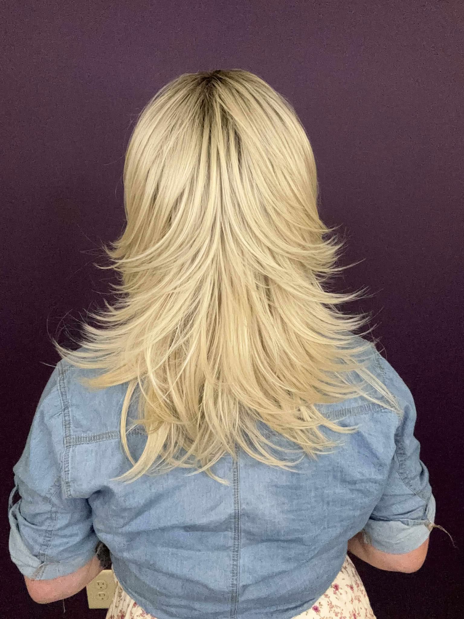 Violet Platinum Princess HS Premium Luxury Wig FL1