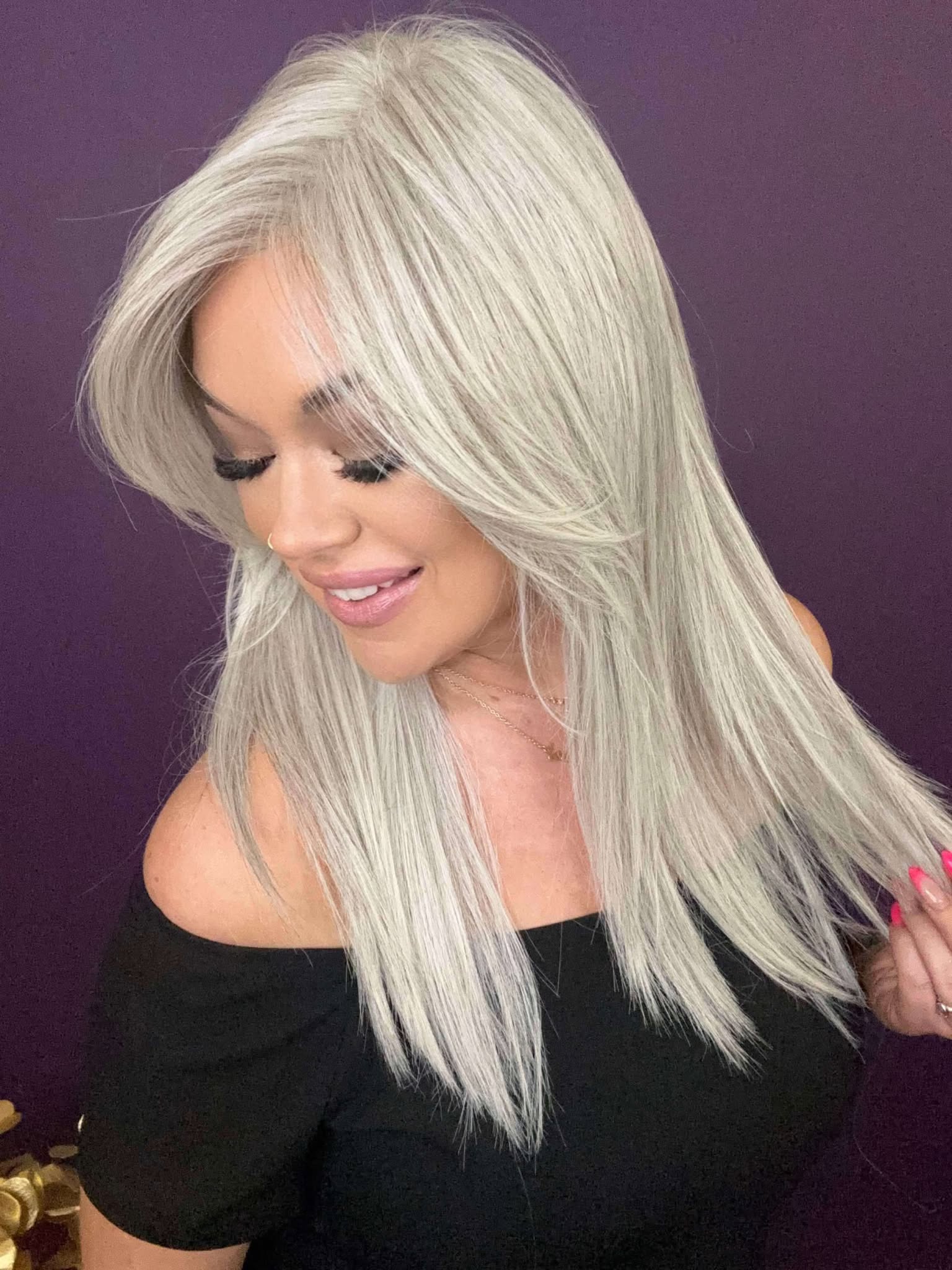 Holly Sterling Grey HS Comfort Luxury Wig CA1