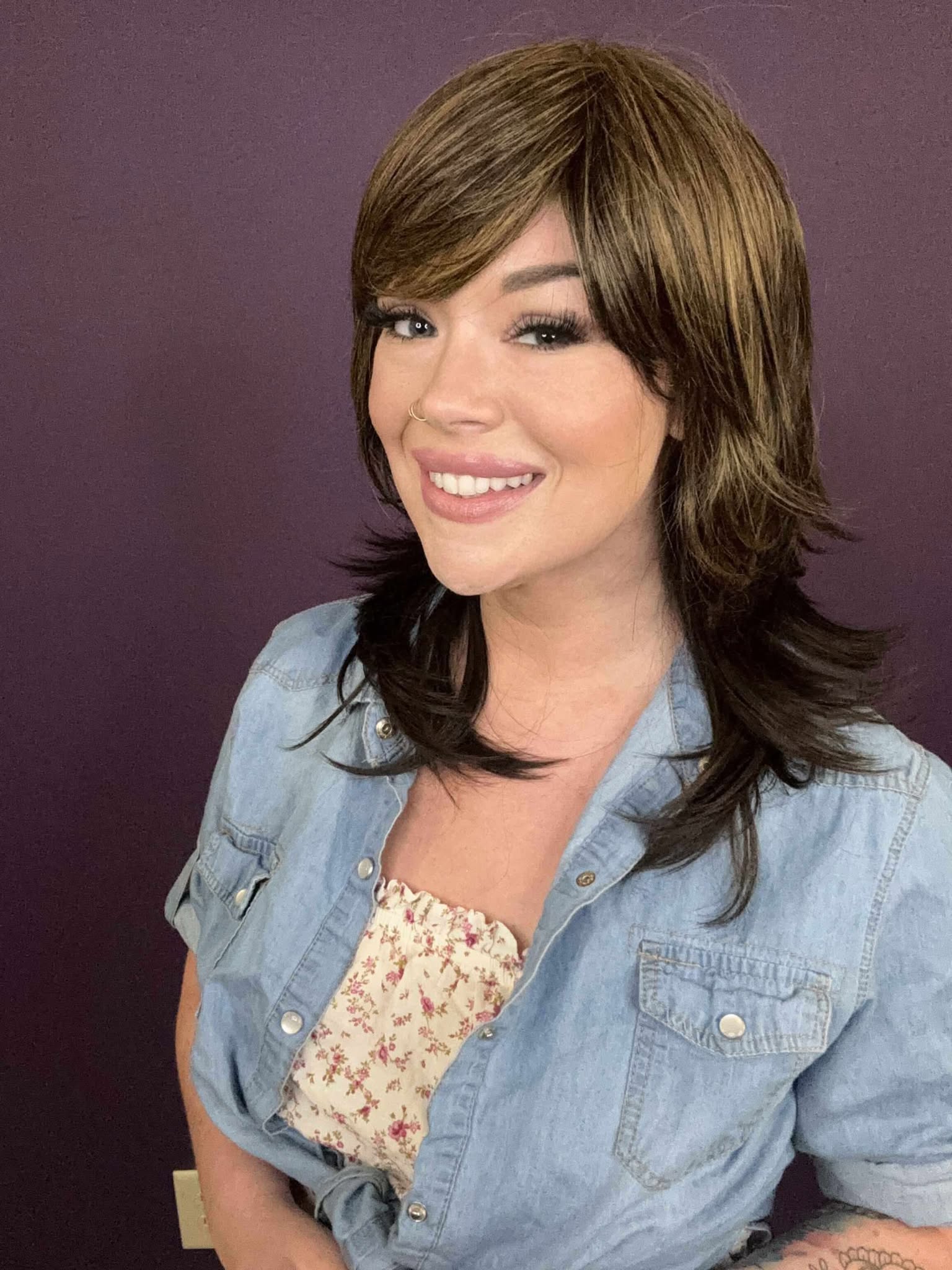 Violet Toasted Caramel HS Premium Luxury Wig FL1