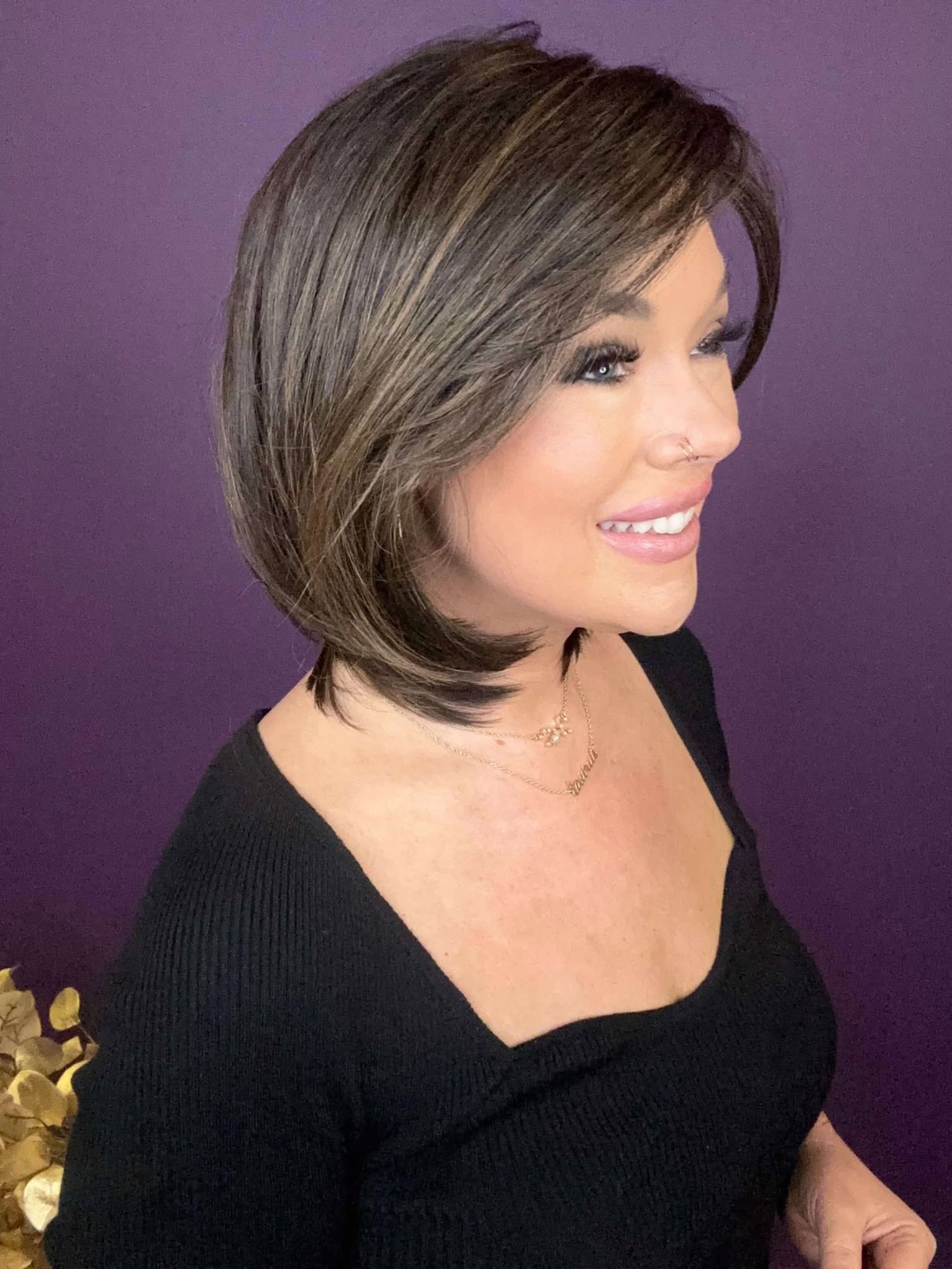 Gwen Dark Roast Delight HS Comfort Luxury Wig CA1