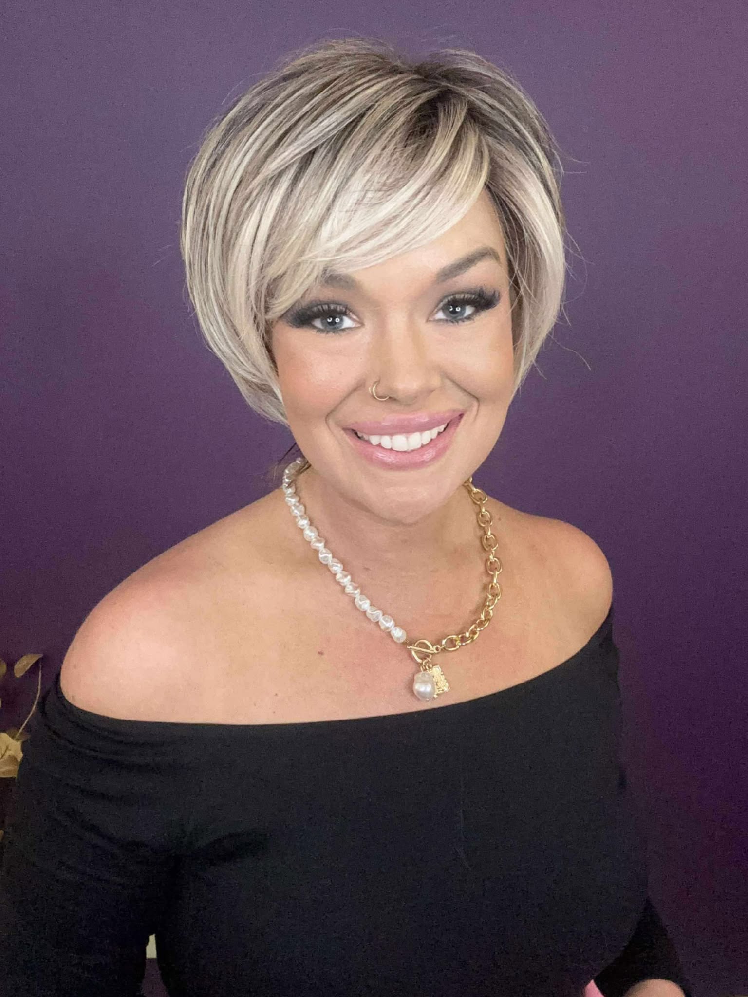 Sky Endless Silver Fox HS Premium Luxury Wig FL1