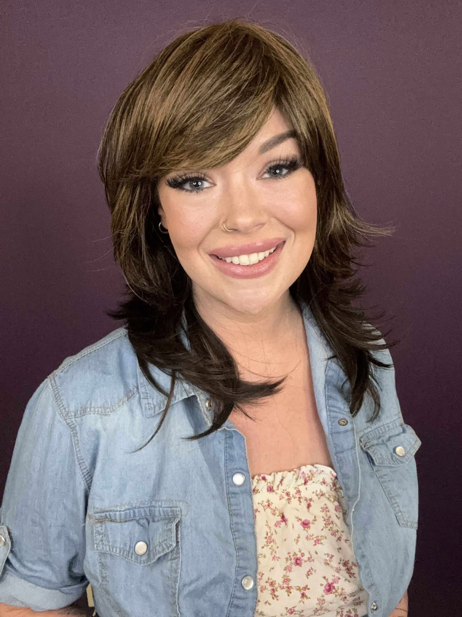 Violet Toasted Caramel HS Premium Luxury Wig FL1
