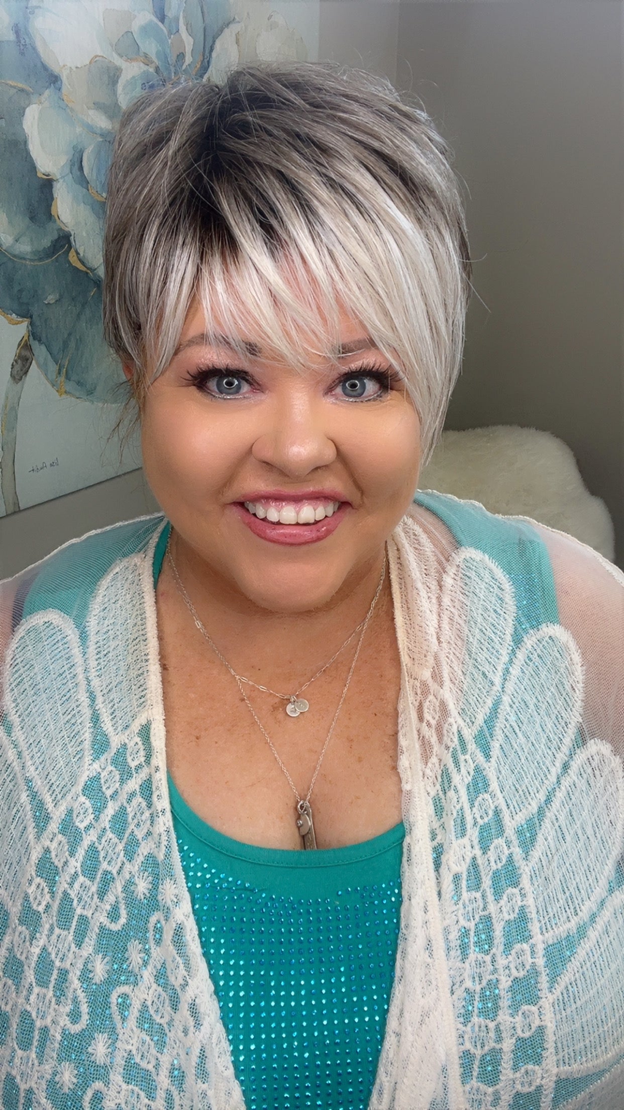 Alice Silver Fox HS Premium Luxury Wig FL1