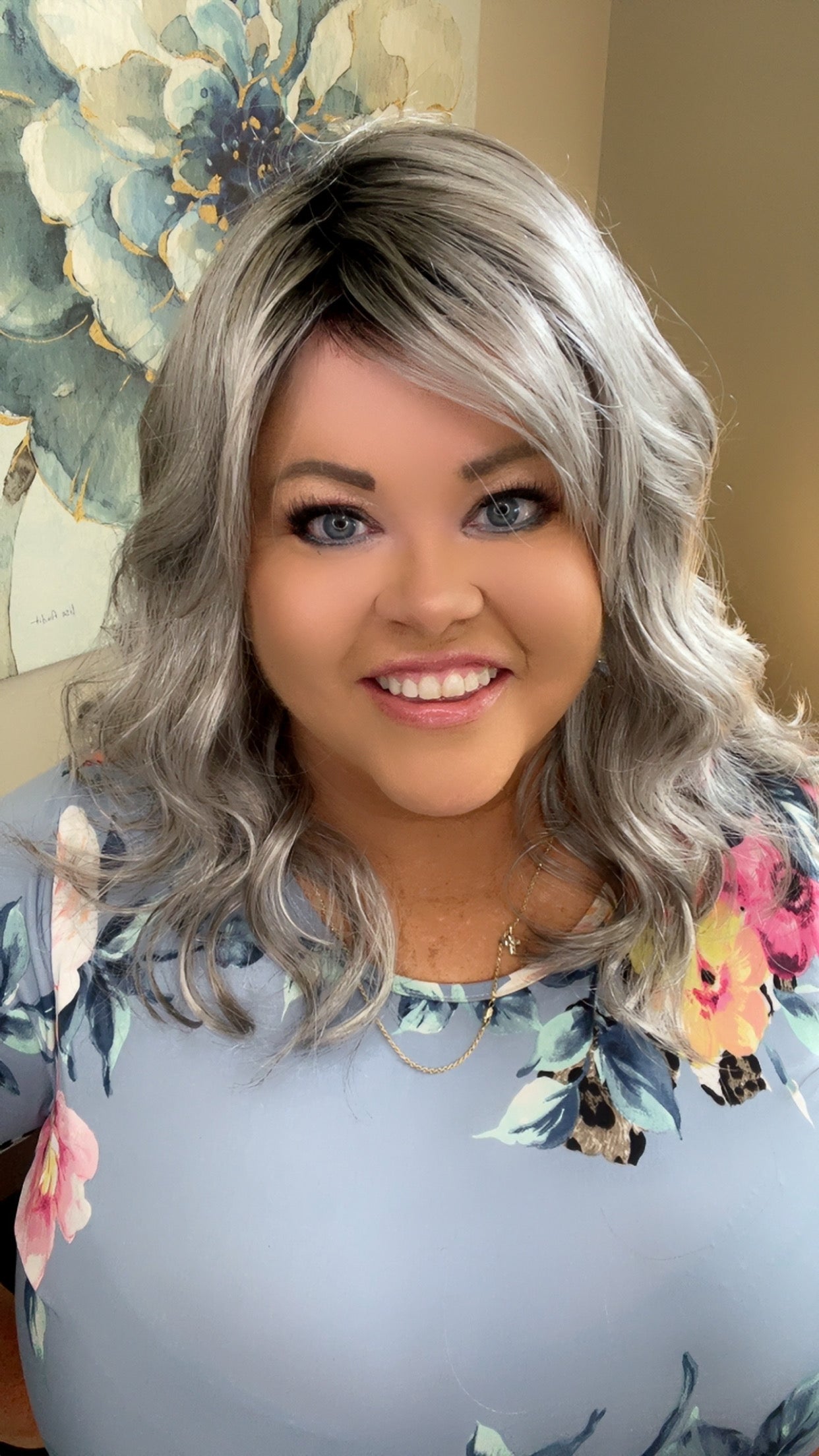 Romy Smoked Silver Creme NHS Signature Luxury Wig PA1