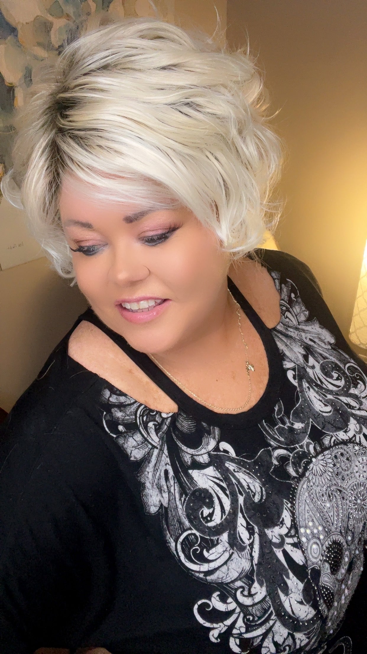 Greta Platinum Princess HS Premium Luxury Wig DCT FL1