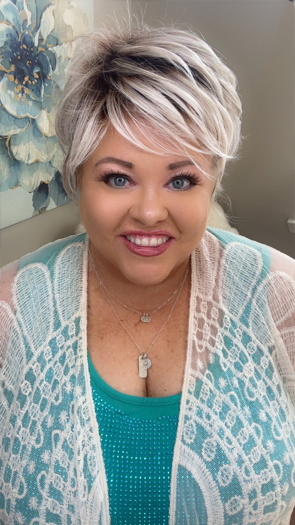 Eden Frosted Blonde HS Premium Luxury Wig FL1