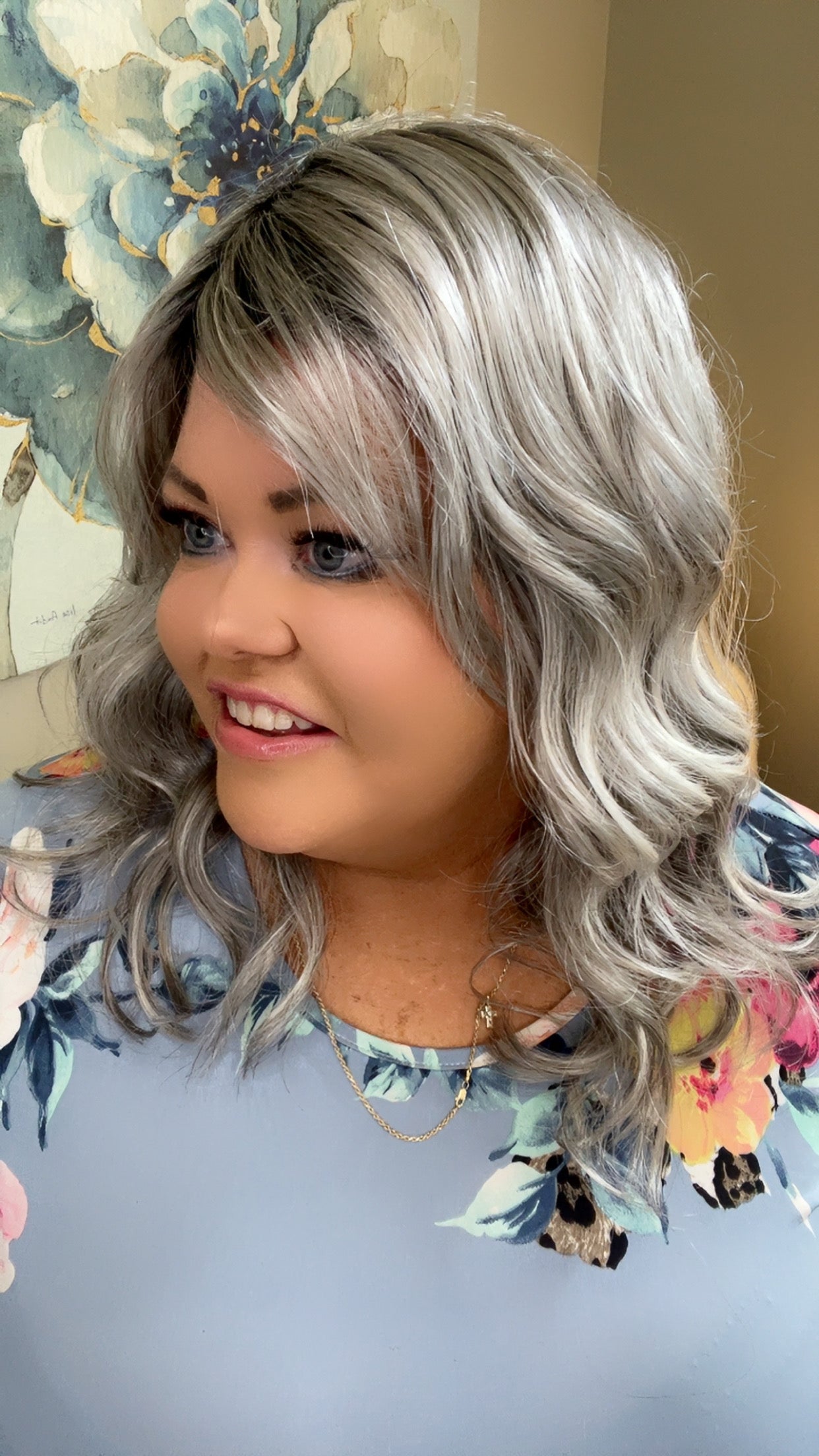 Romy Smoked Silver Creme NHS Signature Luxury Wig PA1