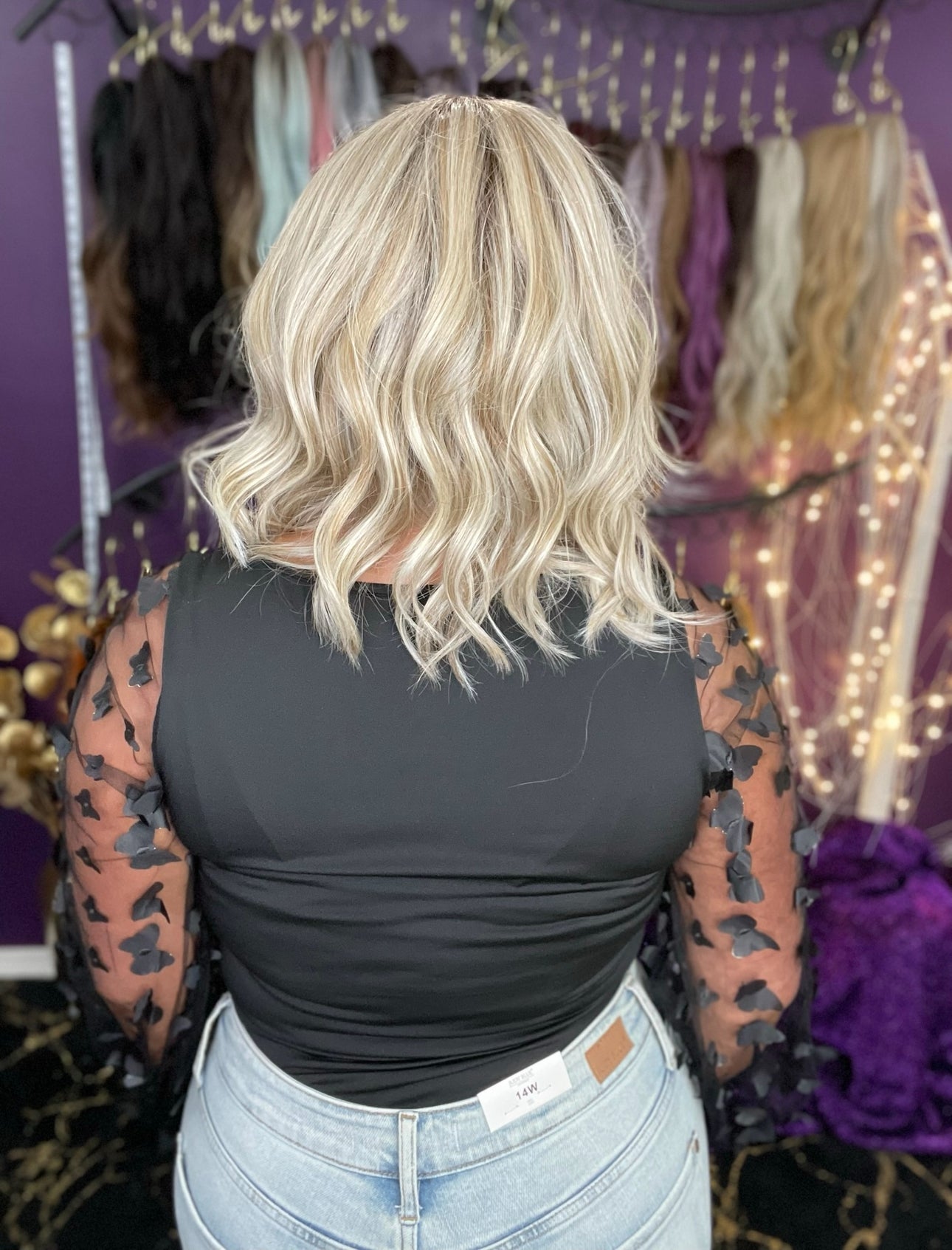 Billie Buttermilk Blonde HT HS Platinum Luxury Wig *Sample G NOT RETURNABLE*