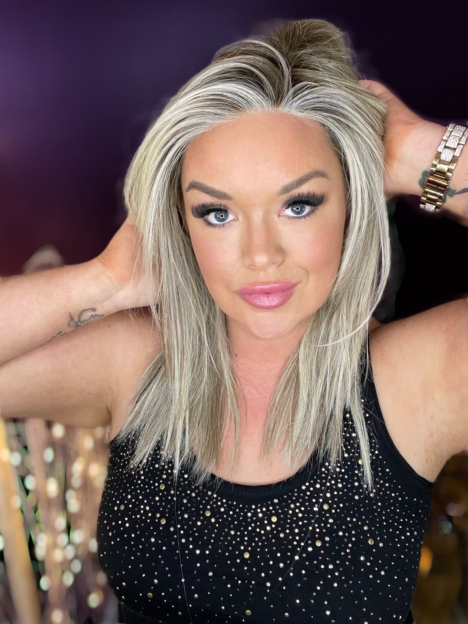 Valentina Glazed Blonde HS Standard Luxury Wig *Sample A NOT RETURNABLE*