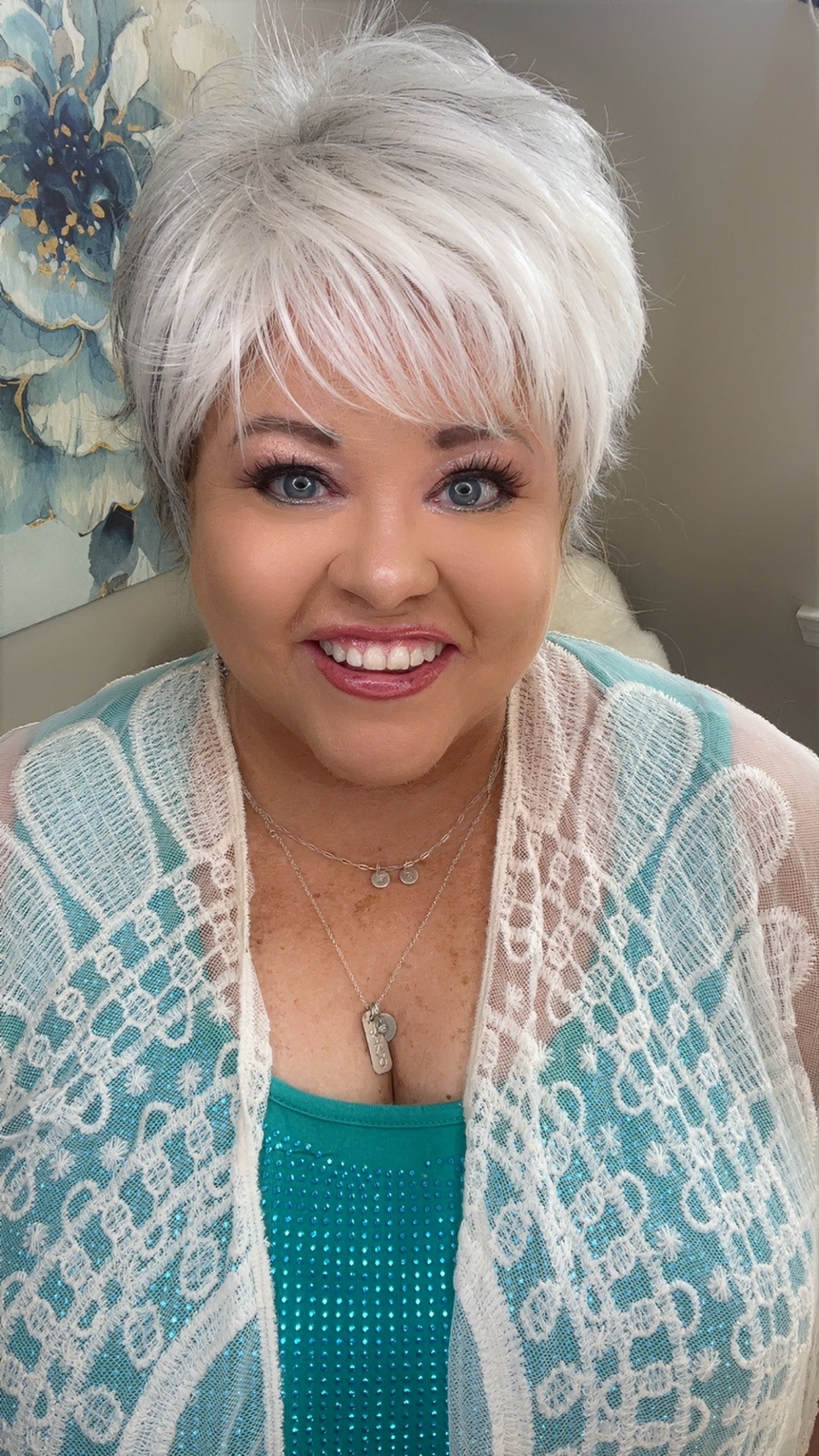 Eden Gradient Grey HS Premium Luxury Wig FL1