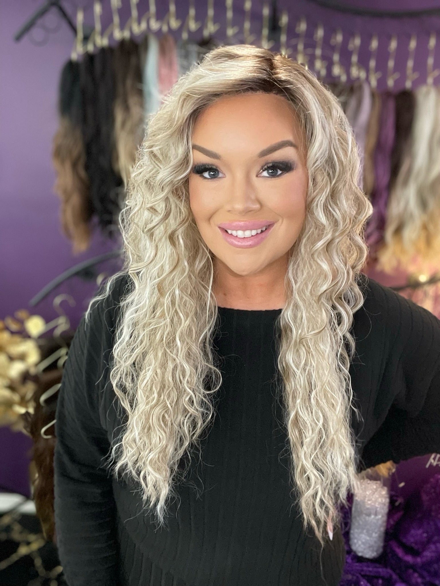 Isabella Smoking Hot Blonde HS Luxury Wig CA1 W6269
