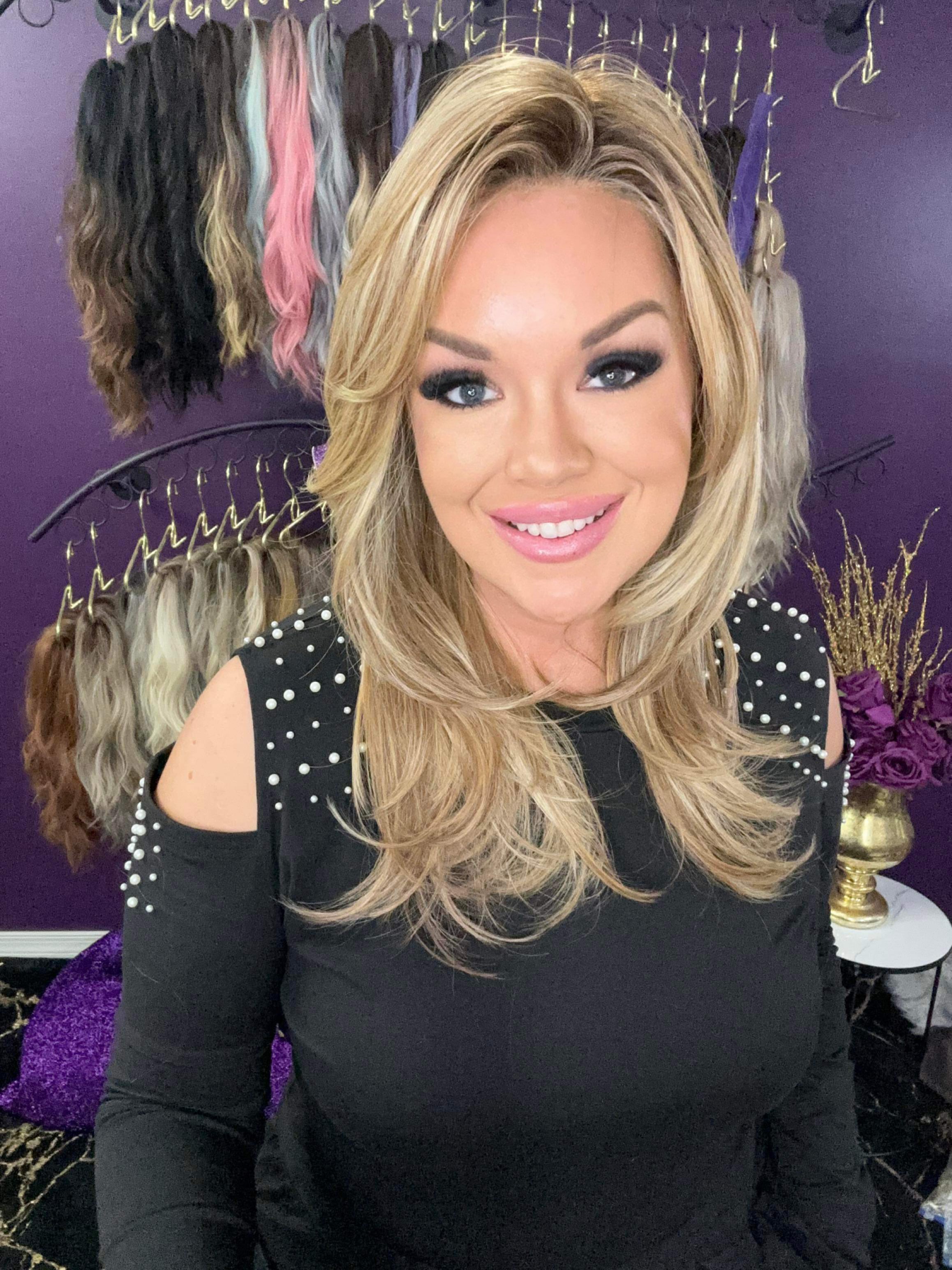 Layla Toasted Coconut Blonde HS Comfort Luxury Wig CA1 W6492 ETA 9/20