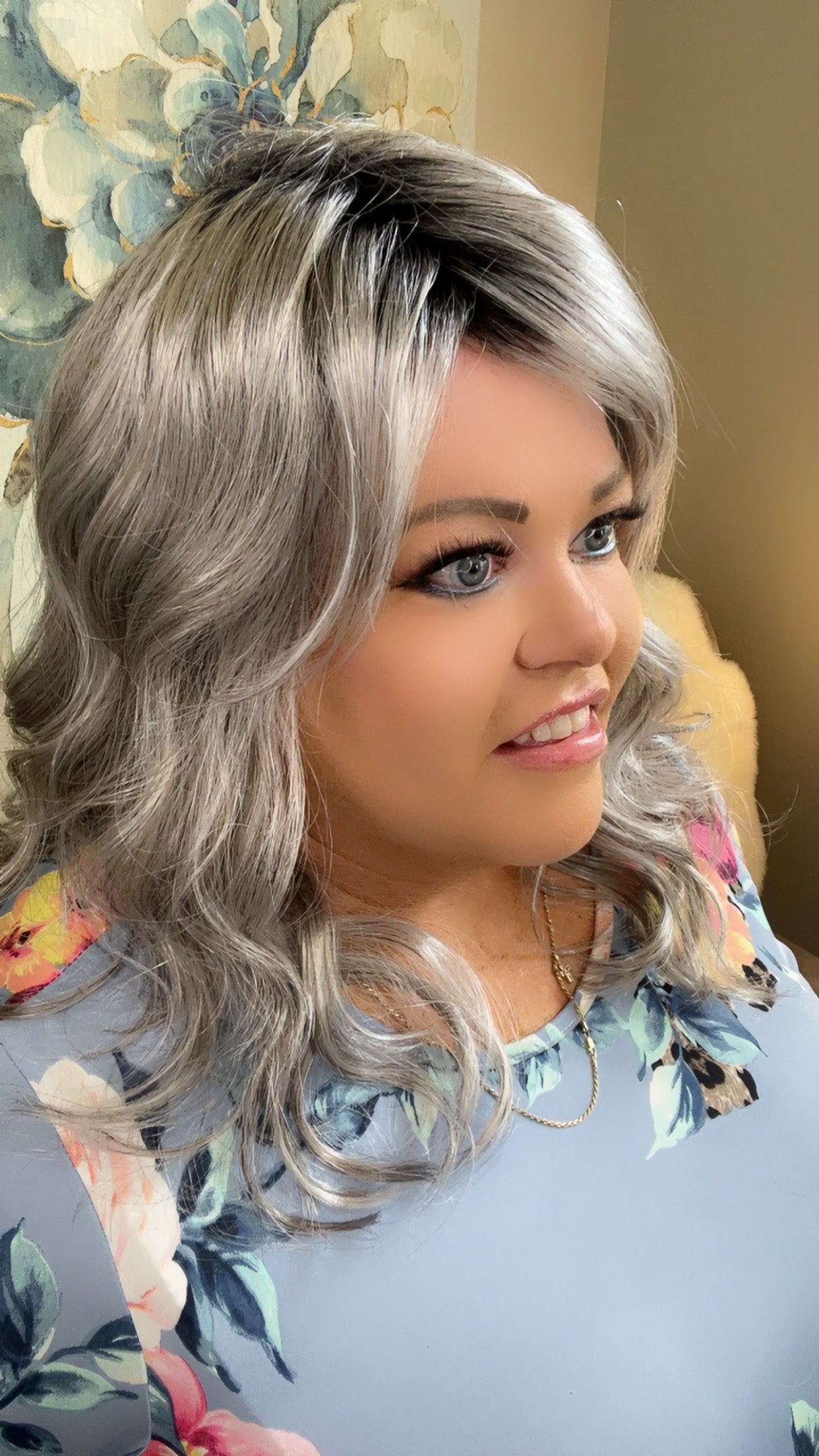 Romy Smoked Silver Creme NHS Signature Luxury Wig PA1