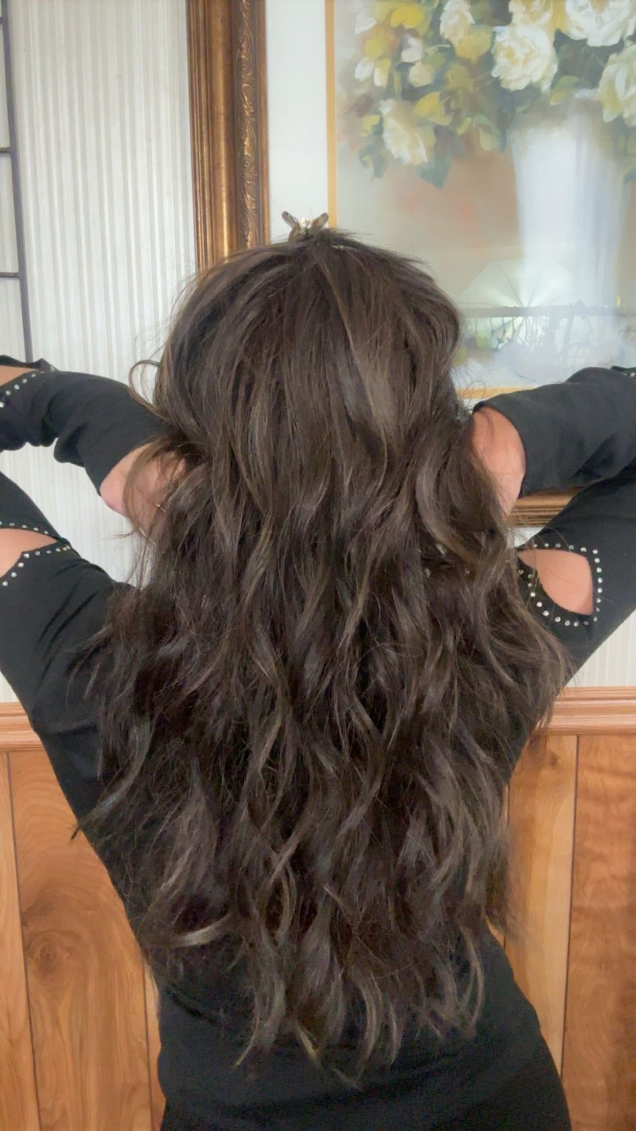 Georgia – Comfort Luxury Wig by Chic Lifestyle Shown in Dark Roast Delight.