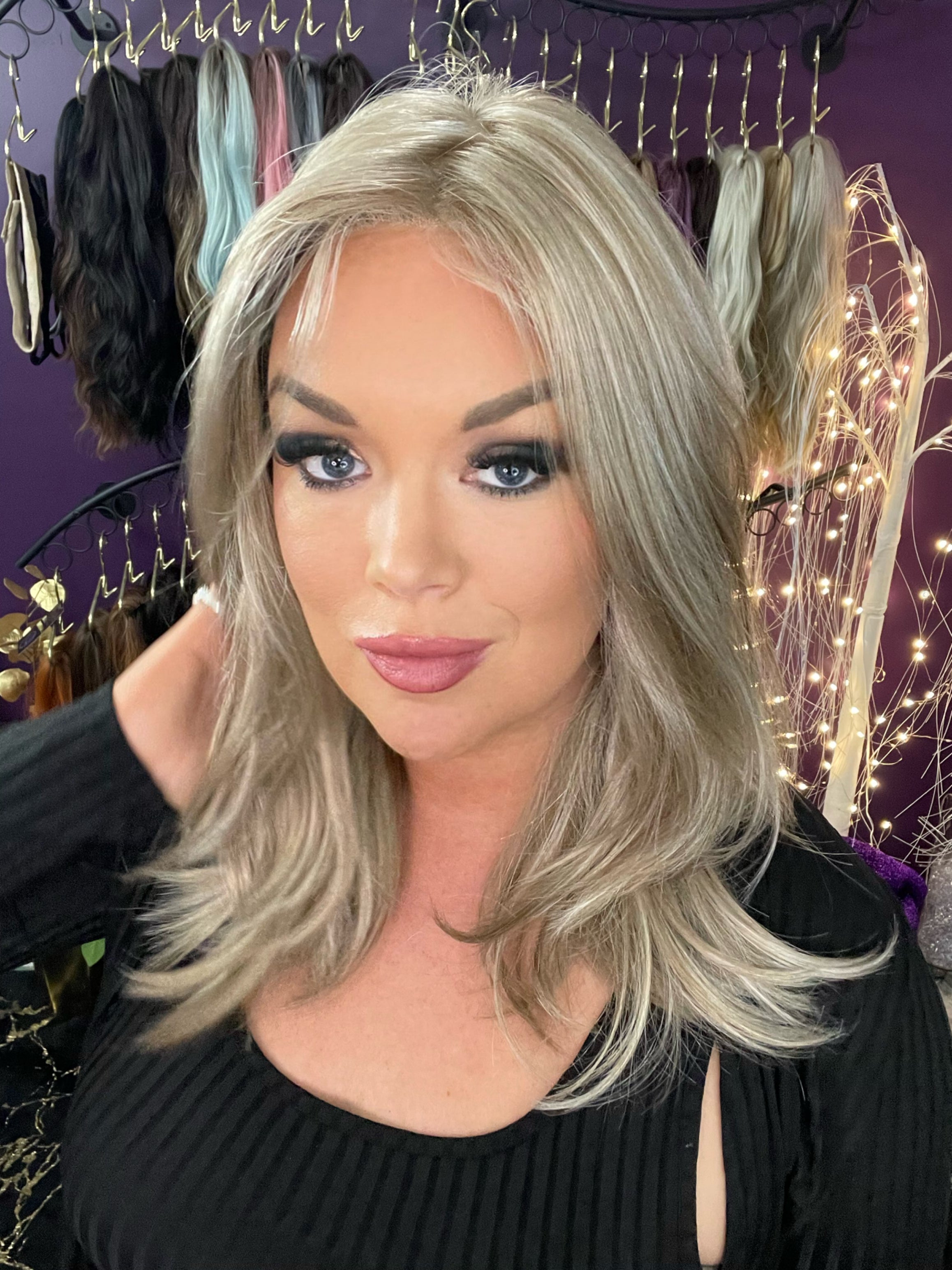 Demi Frosty Blonde NHS Luxury Wig DCT FL1 W6384