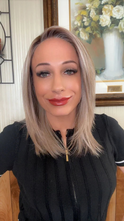 Mindy Ash Blonde Standard HS Luxury Wig CA1