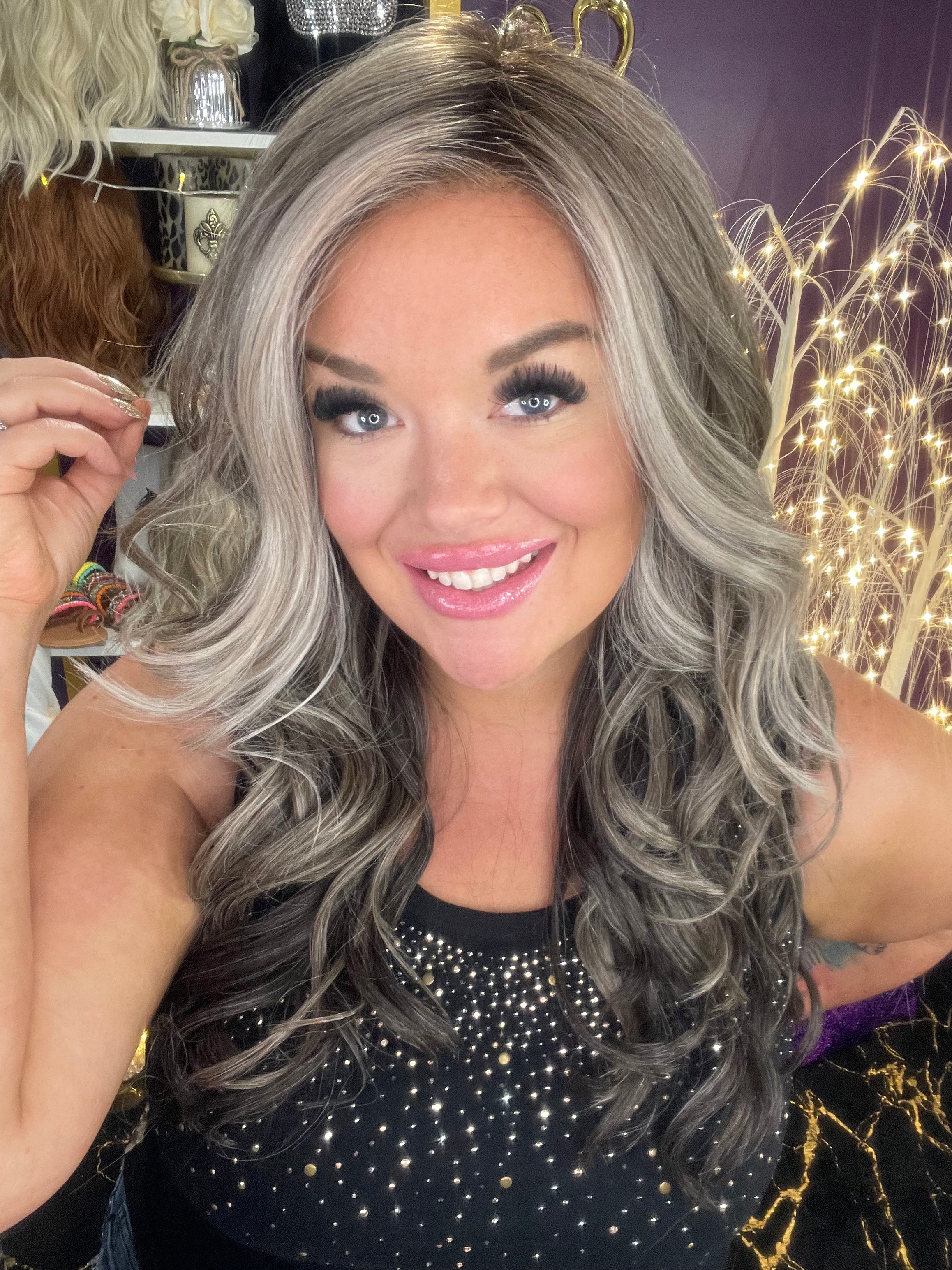 Brooklyn Silver Fox HS Luxury Wig W6181