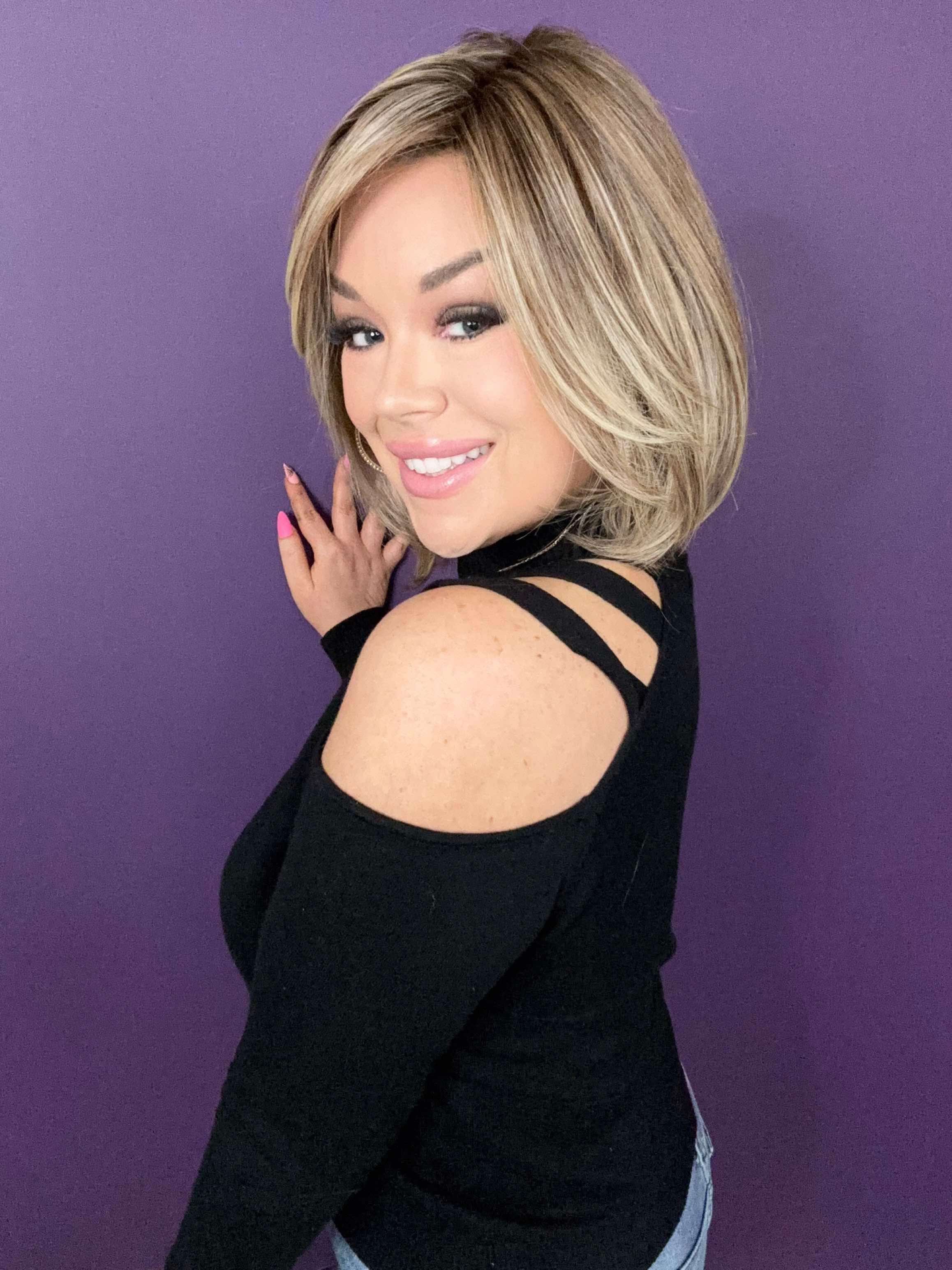Amelia Chai Tea Latte HS Comfort Luxury Wig CA1 W6834