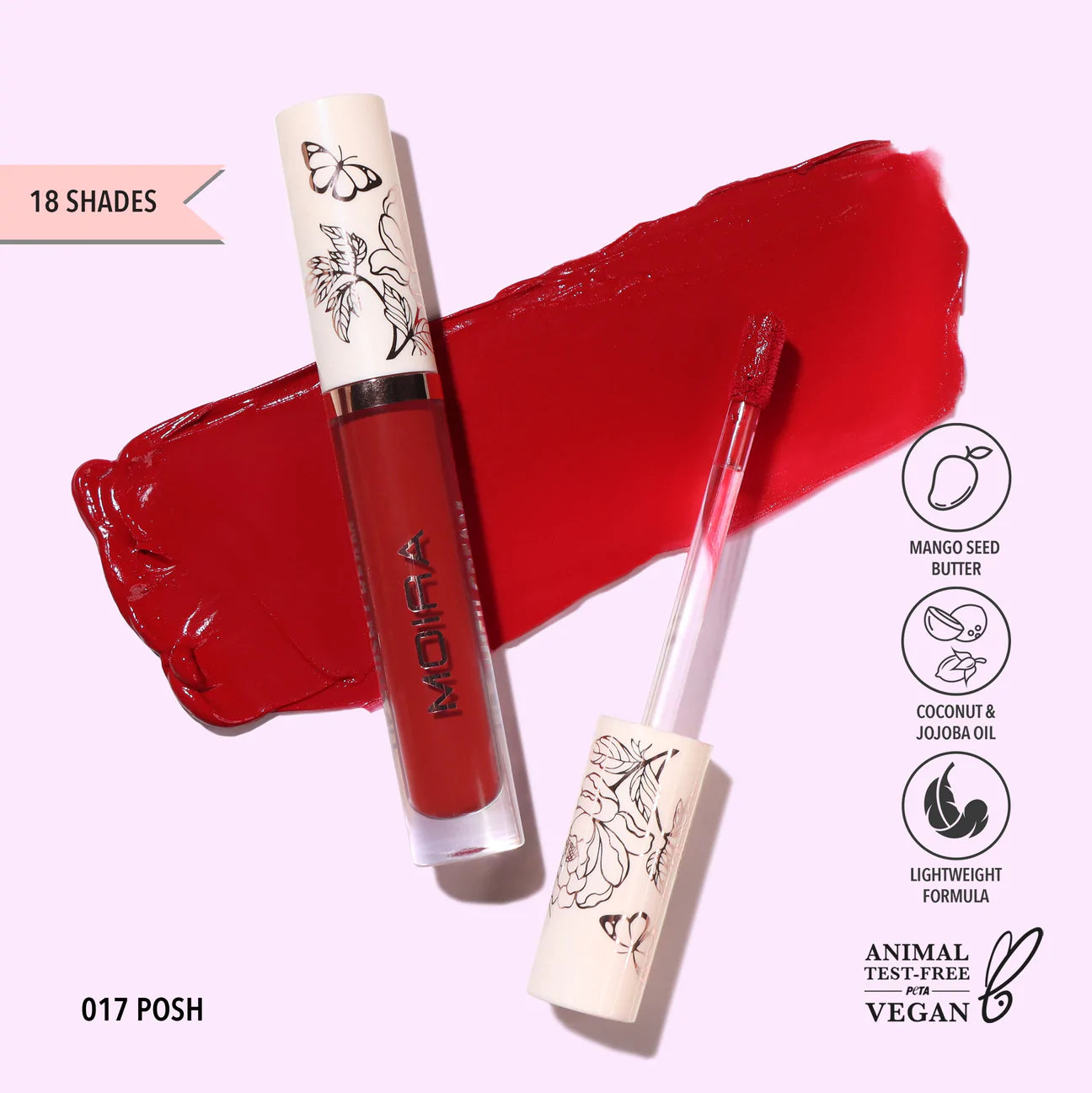 Lip Plush Cream, 017 Posh