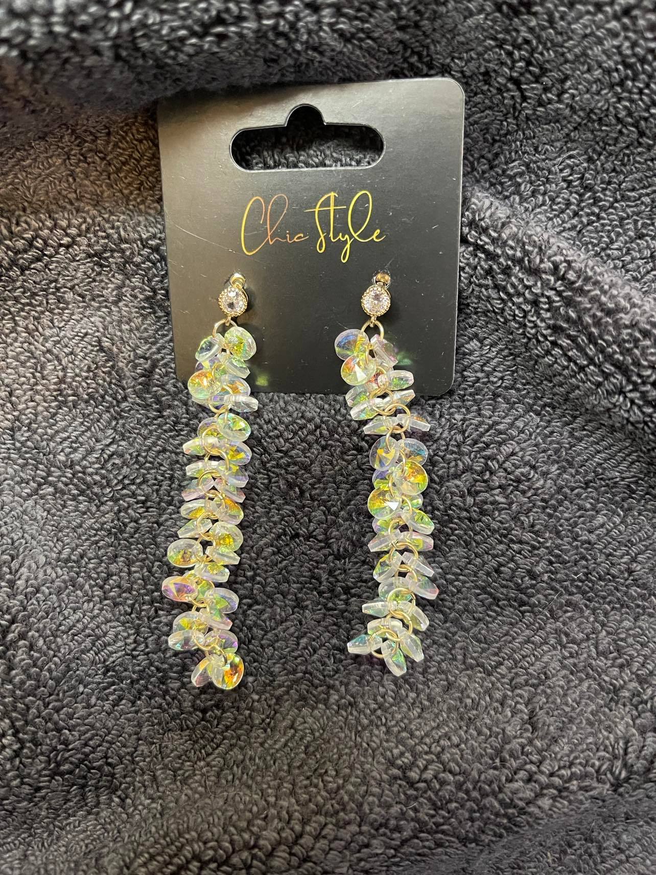 Stacked Drop Earrings 7042