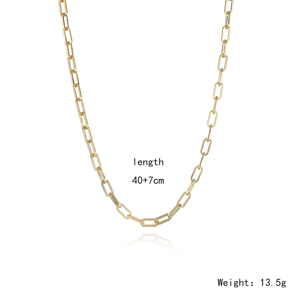 18k Gold Plated Link Chains 7159