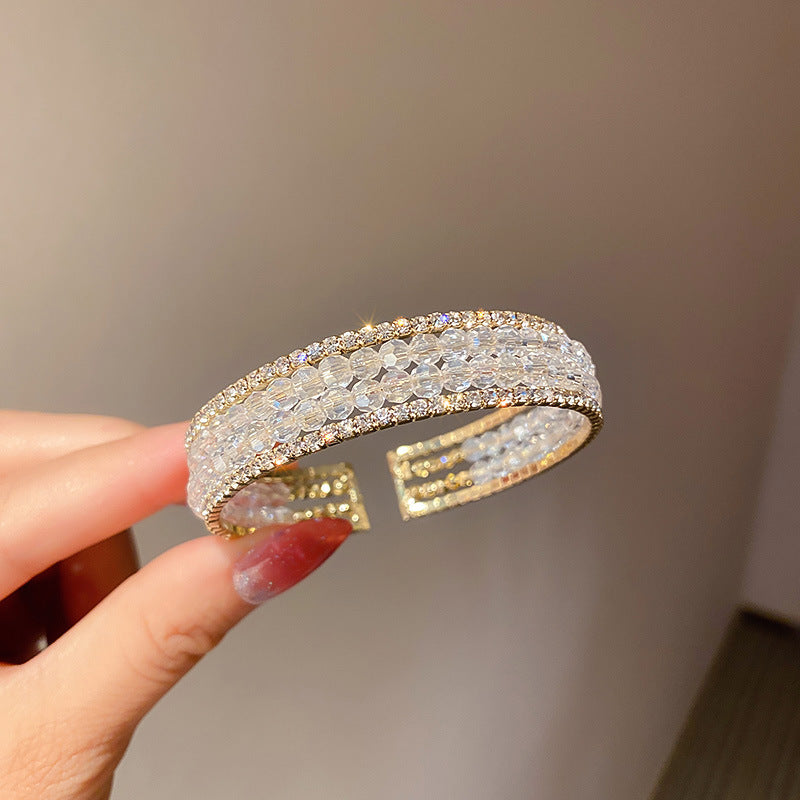 Crystal Row Bracelets 7186