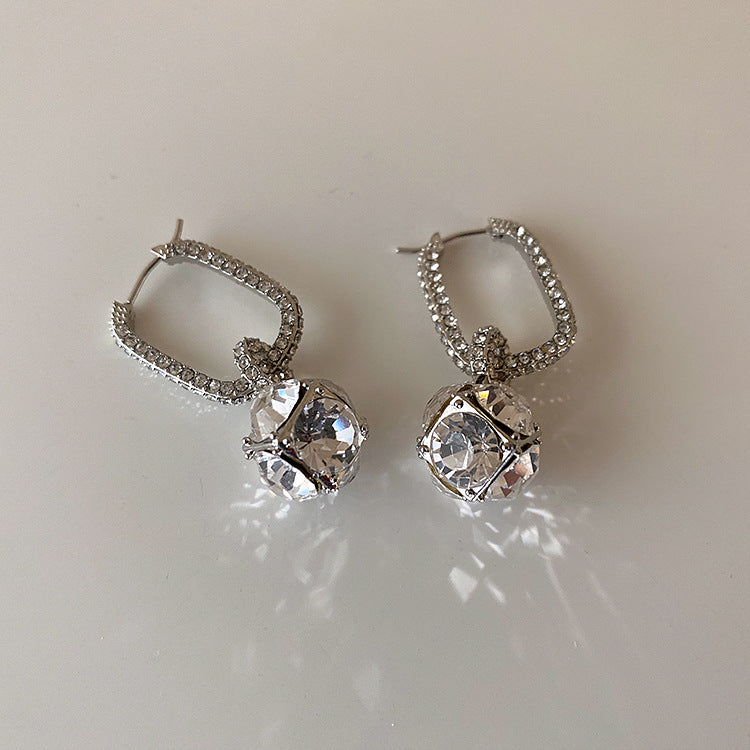 CZ Drop Earrings 7196