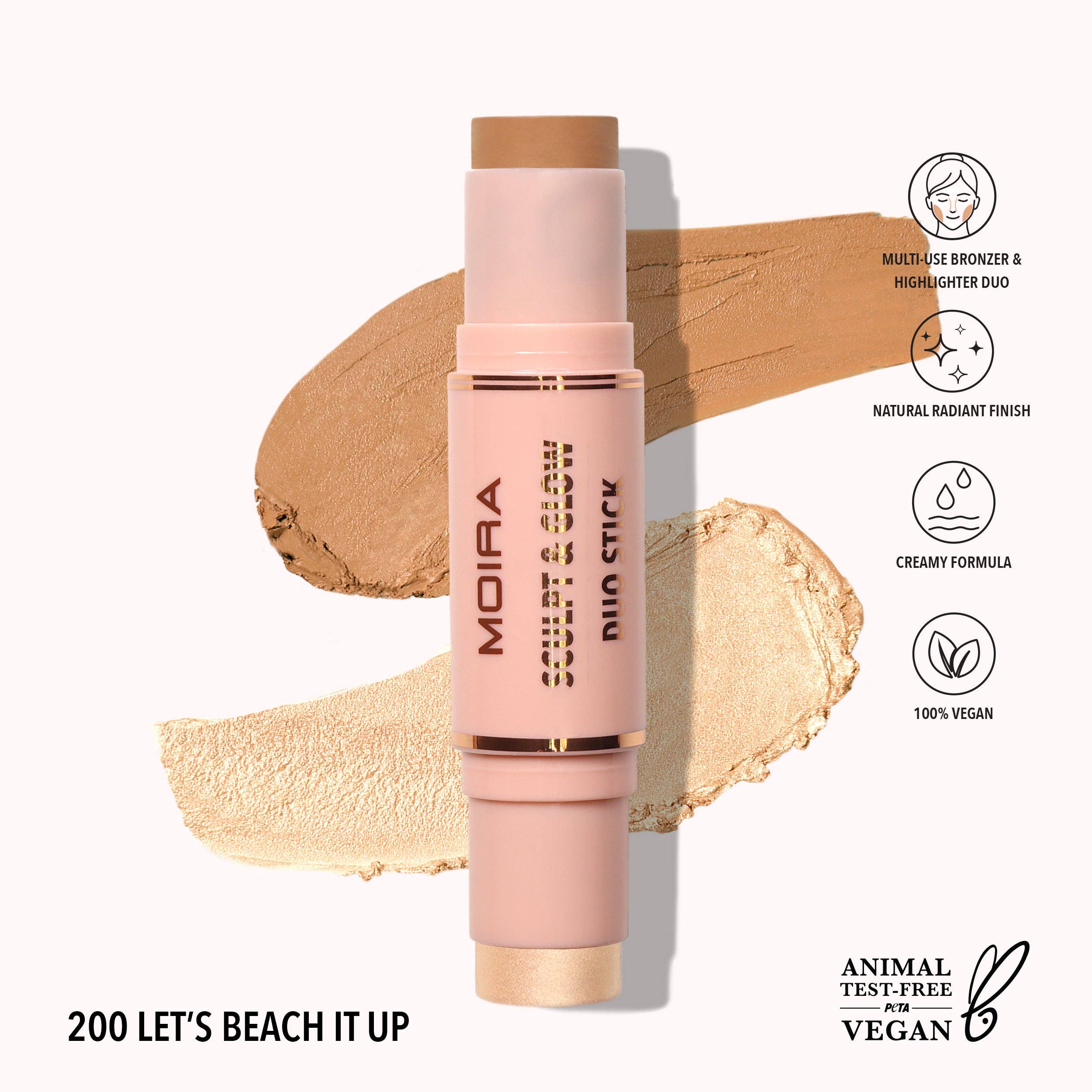 Sculpt & Glow Duo Stick (200, Let's Beach it up) B108