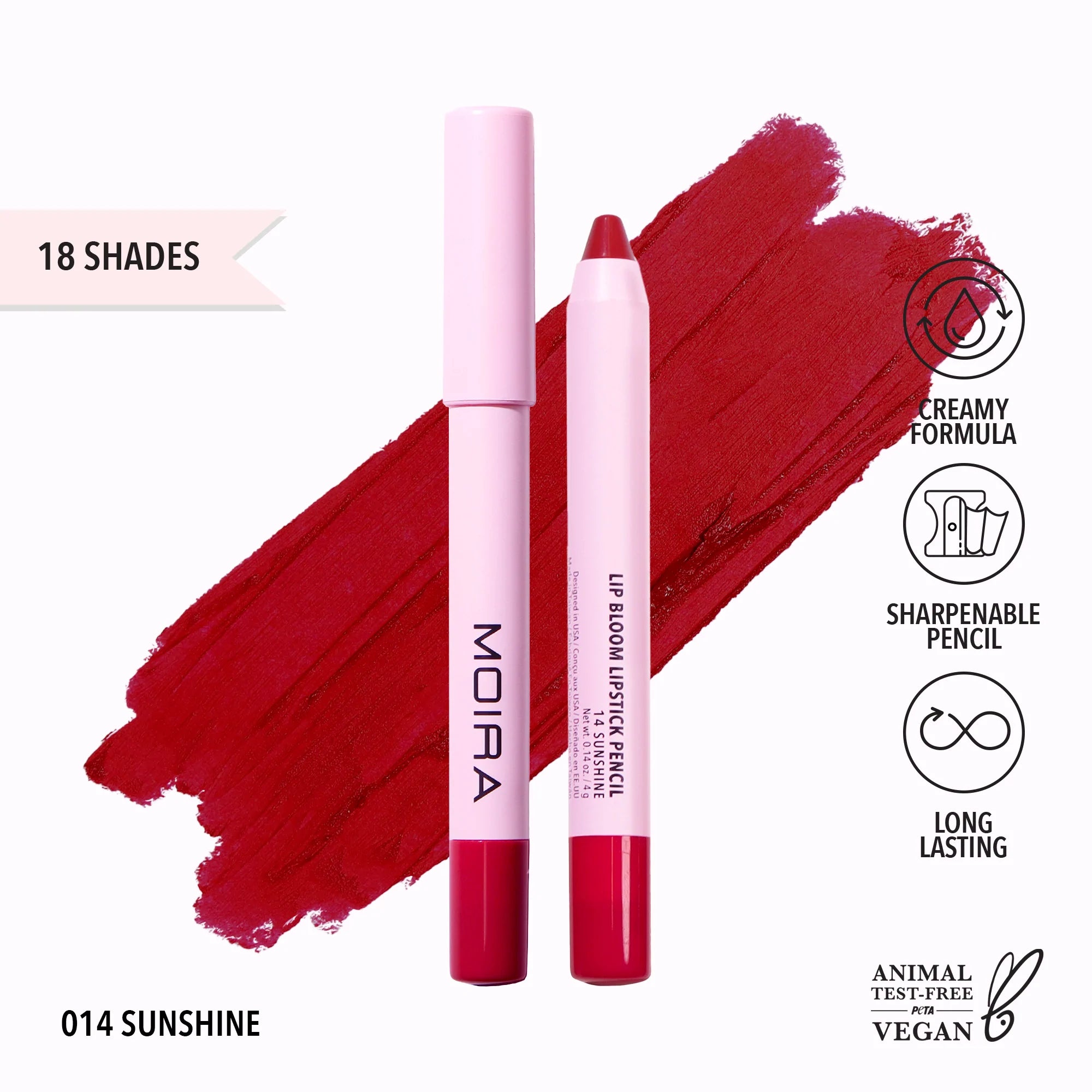 L152 Lip Bloom Lipstick Pencil- 014, Sunshine